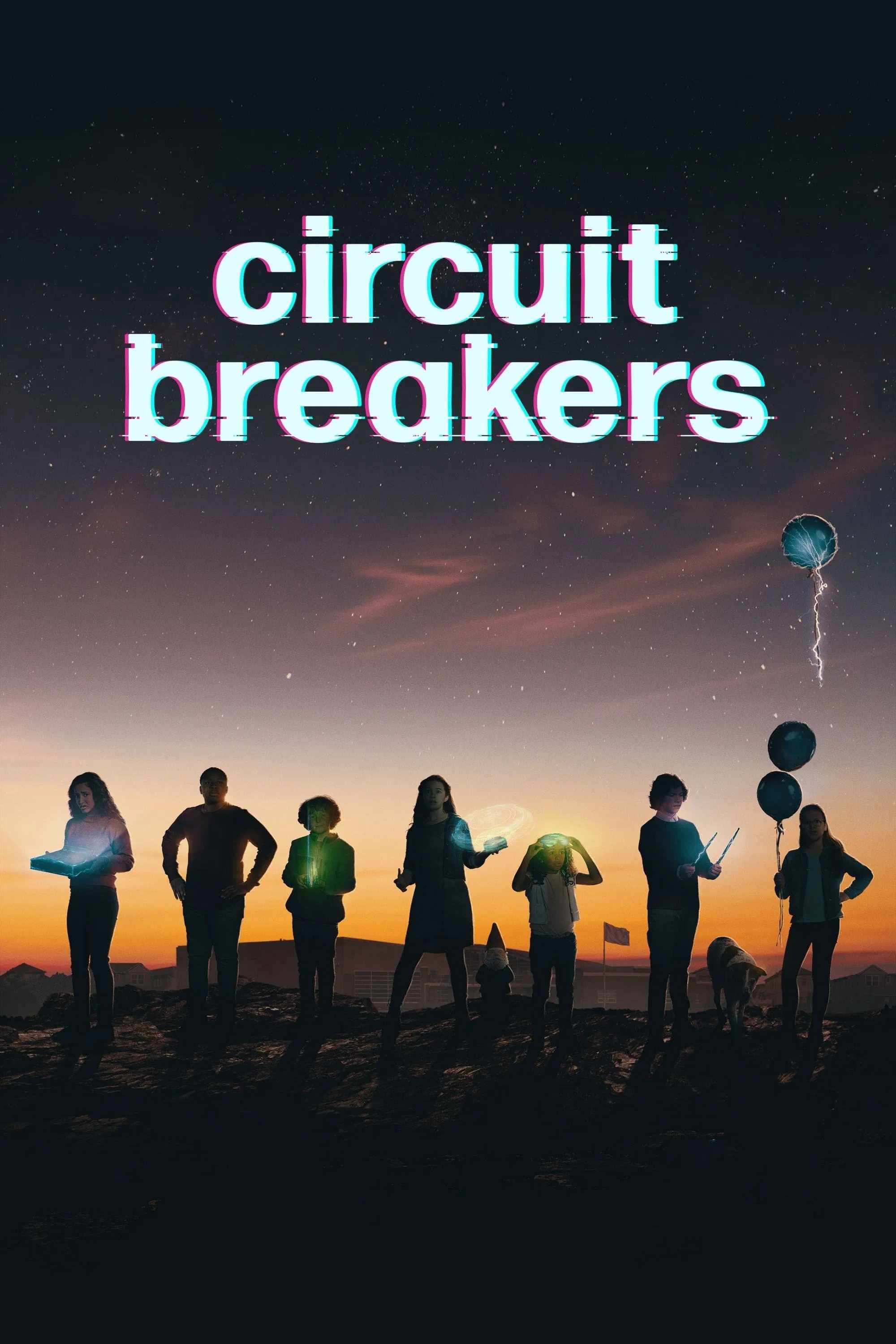 Poster chính thức của phim Phim Gia Đình, Phim Viễn Tưởng & Giả Tưởng "Câu Chuyện Tương Lai" (Circuit Breakers - 2022).