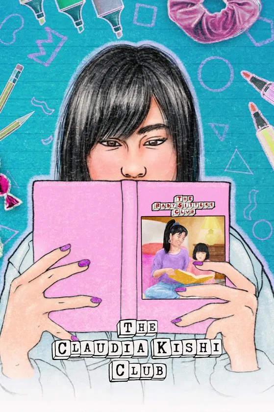 Poster chính thức của phim Phim Tài Liệu "Câu Lạc Bộ Claudia Kishi" (The Claudia Kishi Club - 2020), với sự tham gia của diễn viên Naia Cucukov.