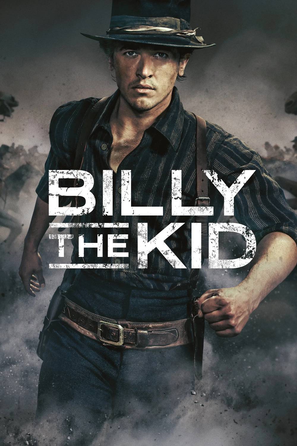 Poster chính thức của phim Phim Miền Tây, Phim Tâm Lý "Cậu Nhóc Billy (Phần 1)" (Billy the Kid - 2022), với sự tham gia của diễn viên Tom Blyth và Daniel Webber.