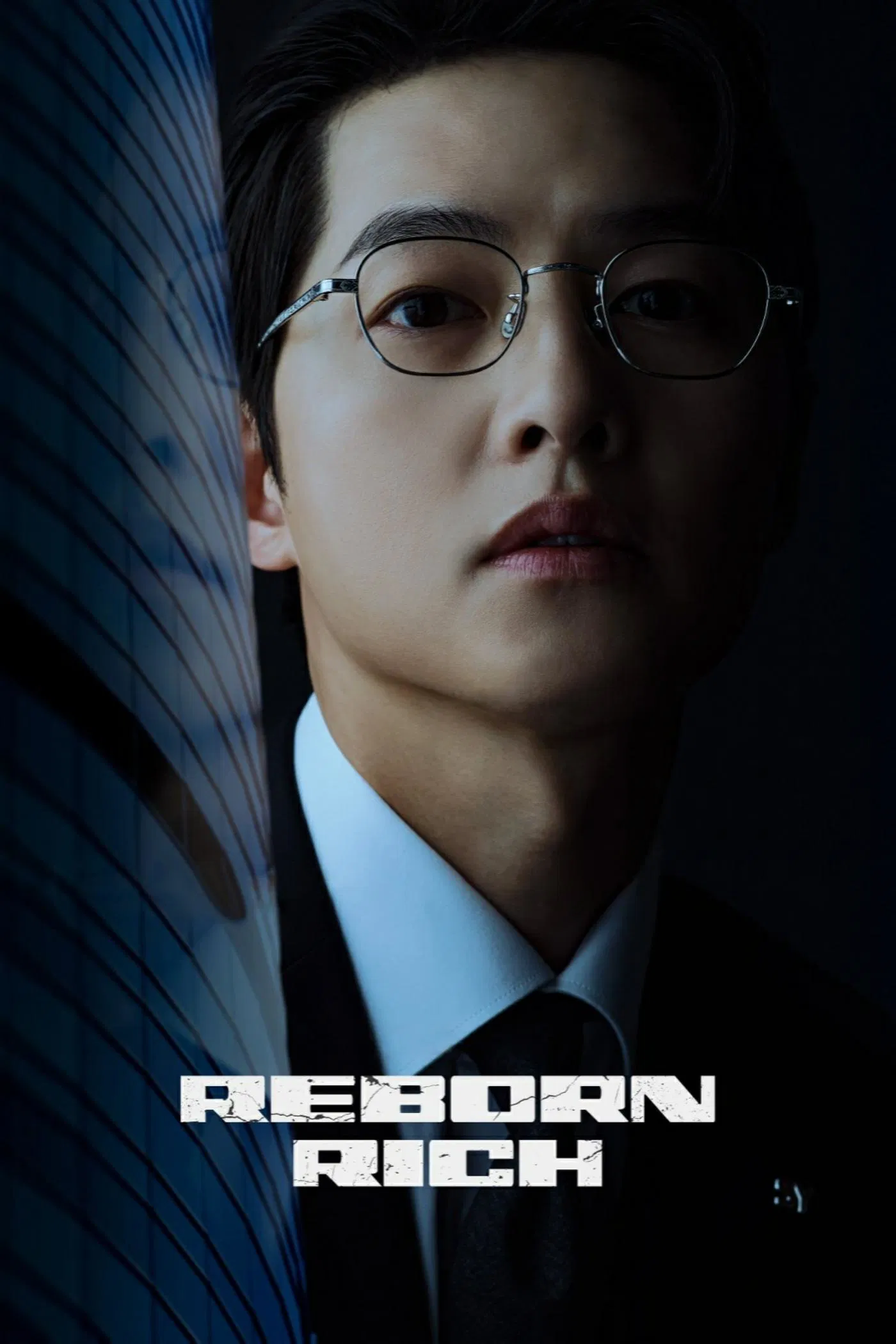 Poster chính thức của phim Phim Tâm Lý, Phim Viễn Tưởng & Giả Tưởng "Cậu Út Nhà Tài Phiệt" (Reborn Rich - 2022), với sự tham gia của diễn viên Song Joong-ki và Lee Sung-min.