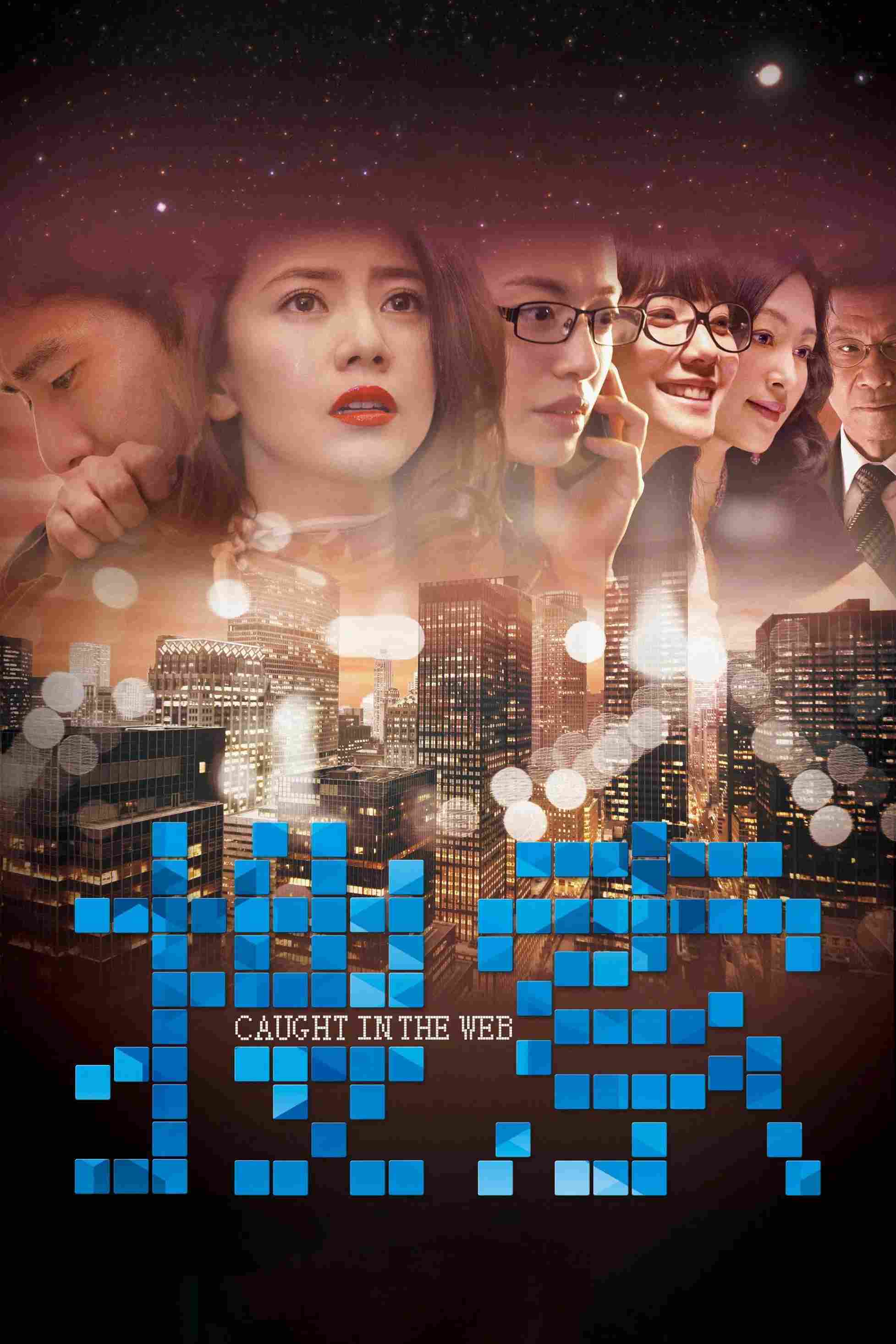 Poster chính thức của phim Phim Tâm Lý "Caught in the Web" (Caught in the Web - 2012), với sự tham gia của diễn viên Cao Viên Viên và Triệu Hựu Đình.