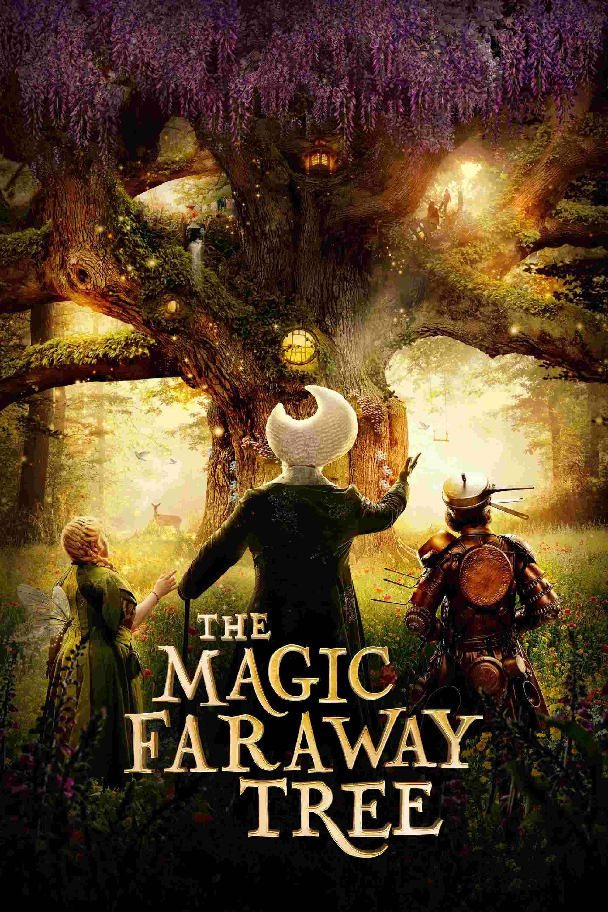 Poster chính thức của phim Phim Gia Đình, Phim Giả Tượng "Cây Cổ Thụ Diệu Kỳ" (The Magic Faraway Tree - 2026), với sự tham gia của diễn viên Andrew Garfield và Claire Foy.