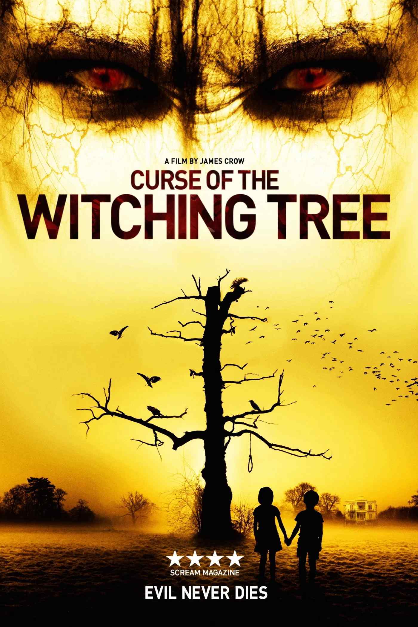Poster chính thức của phim Phim Kinh Dị "Cây Phù Thủy" (Curse of the Witching Tree - 2015), với sự tham gia của diễn viên Jon Campling và Caroline Boulton.