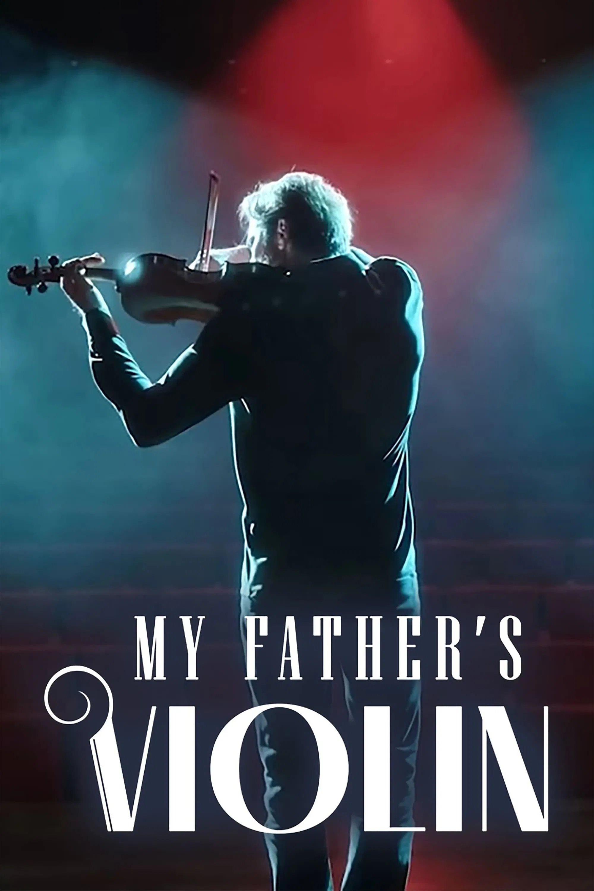 Poster chính thức của phim Phim Tâm Lý, Phim Ca Nhạc "Cây Vĩ Cầm Của Cha" (My Father's Violin - 2022), với sự tham gia của diễn viên Engin Altan Düzyatan và Belçim Bilgin.