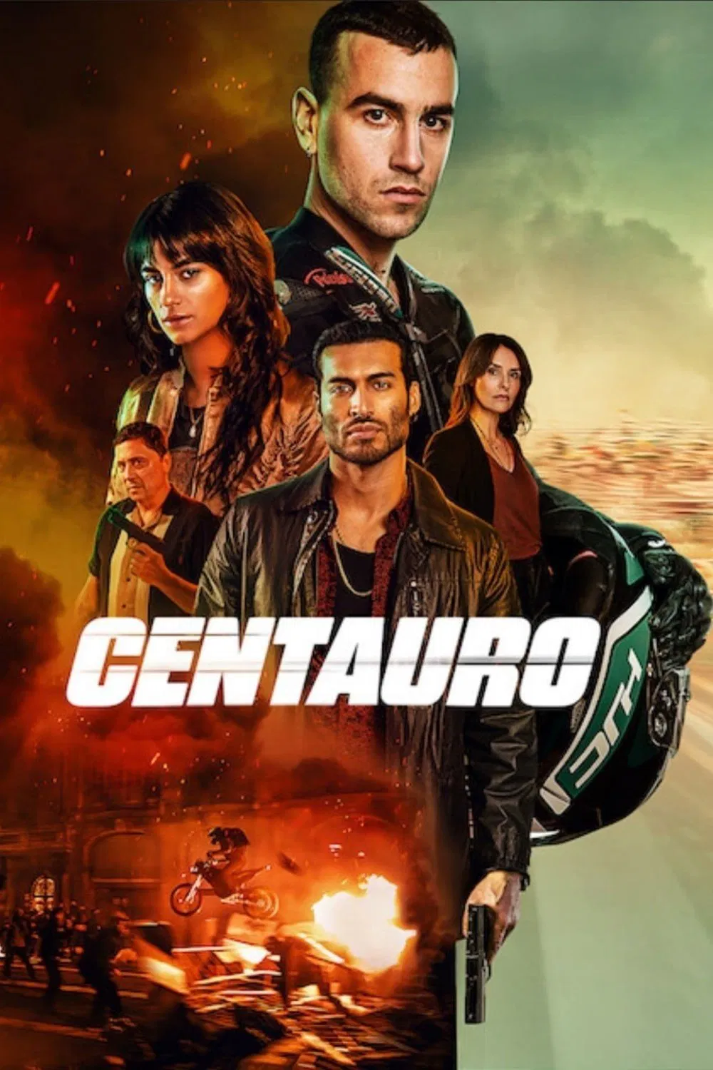 Poster chính thức của phim Phim Hành Động, Phim Hình Sự "Centauro" (Centauro - 2022), với sự tham gia của diễn viên Àlex Monner và Begoña Vargas.