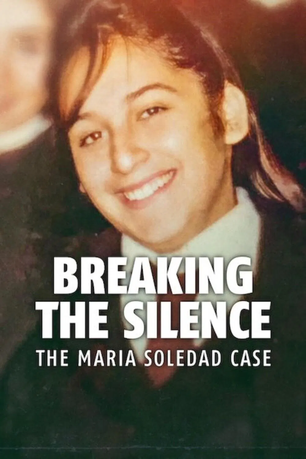 Poster chính thức của phim Phim Tài Liệu "Chấm Dứt Sự Im Lặng: Maria Soledad" (Breaking the Silence: The Maria Soledad Case - 2024).