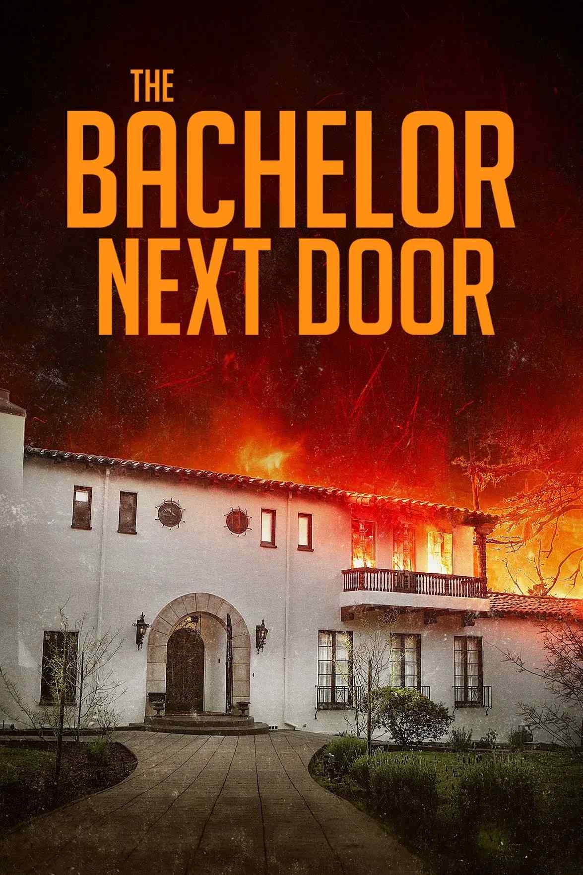 Poster chính thức của phim Phim Tâm Lý, Phim Truyền Hình "Chàng Hàng Xóm Độc Thân" (The Bachelor Next Door - 2017), với sự tham gia của diễn viên Haylie Duff và Michael Welch.