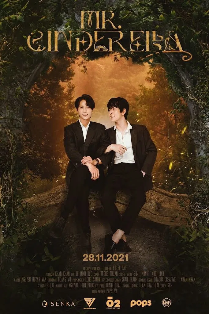 Poster chính thức của phim Phim Tâm Lý "CHÀNG LỌ LEM" (Mr. Cinderella - 2021), với sự tham gia của diễn viên Nguyễn Bá Vinh và Trương Minh Thảo.