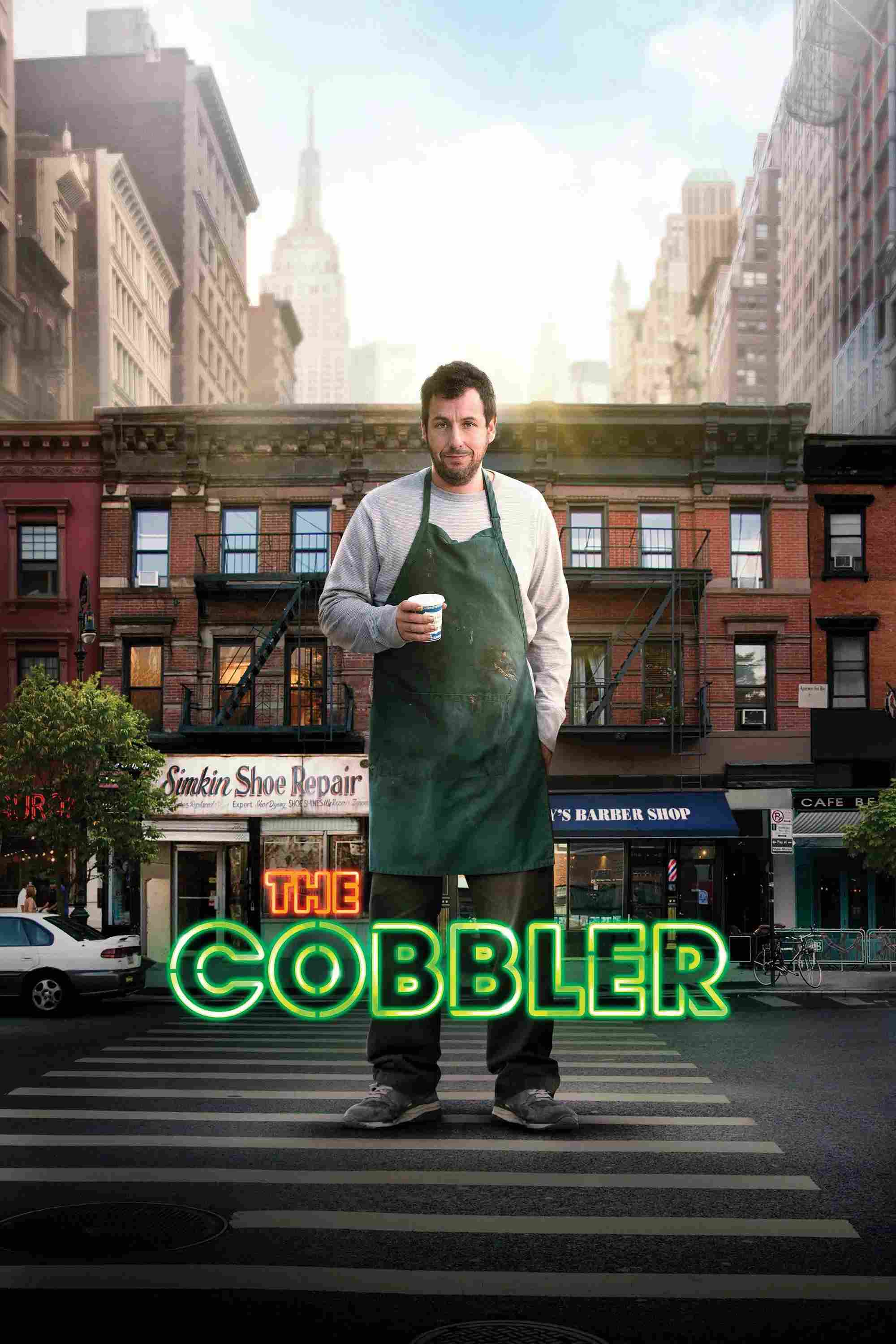 Poster chính thức của phim Phim Giả Tượng, Phim Hài "Chàng Thợ Giày Vui Tính" (The Cobbler - 2014), với sự tham gia của diễn viên Adam Sandler và Method Man.