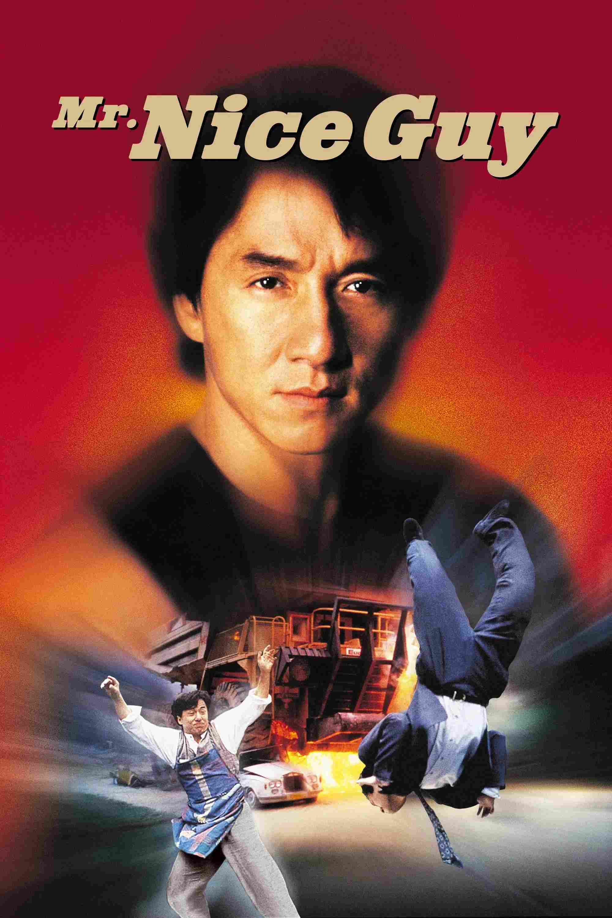 Poster chính thức của phim Phim Hình Sự, Phim Hành Động "Chàng Trai Tốt Bụng" (Mr. Nice Guy - 1997), với sự tham gia của diễn viên Thành Long và Richard Norton.
