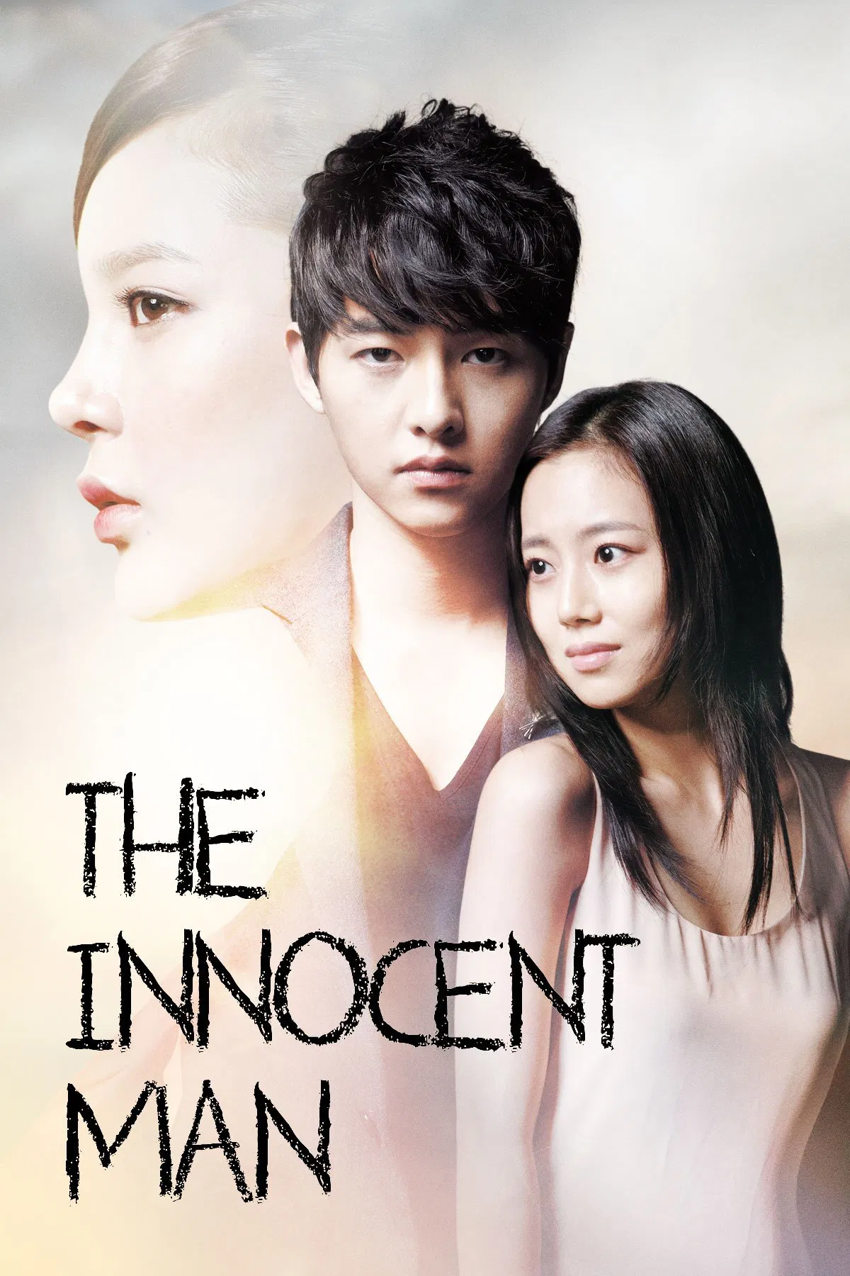 Poster chính thức của phim Phim Tâm Lý, Phim Hình Sự "Chàng Trai Tốt Bụng" (The Innocent Man - 2012), với sự tham gia của diễn viên Song Joong-ki và Moon Chae-won.