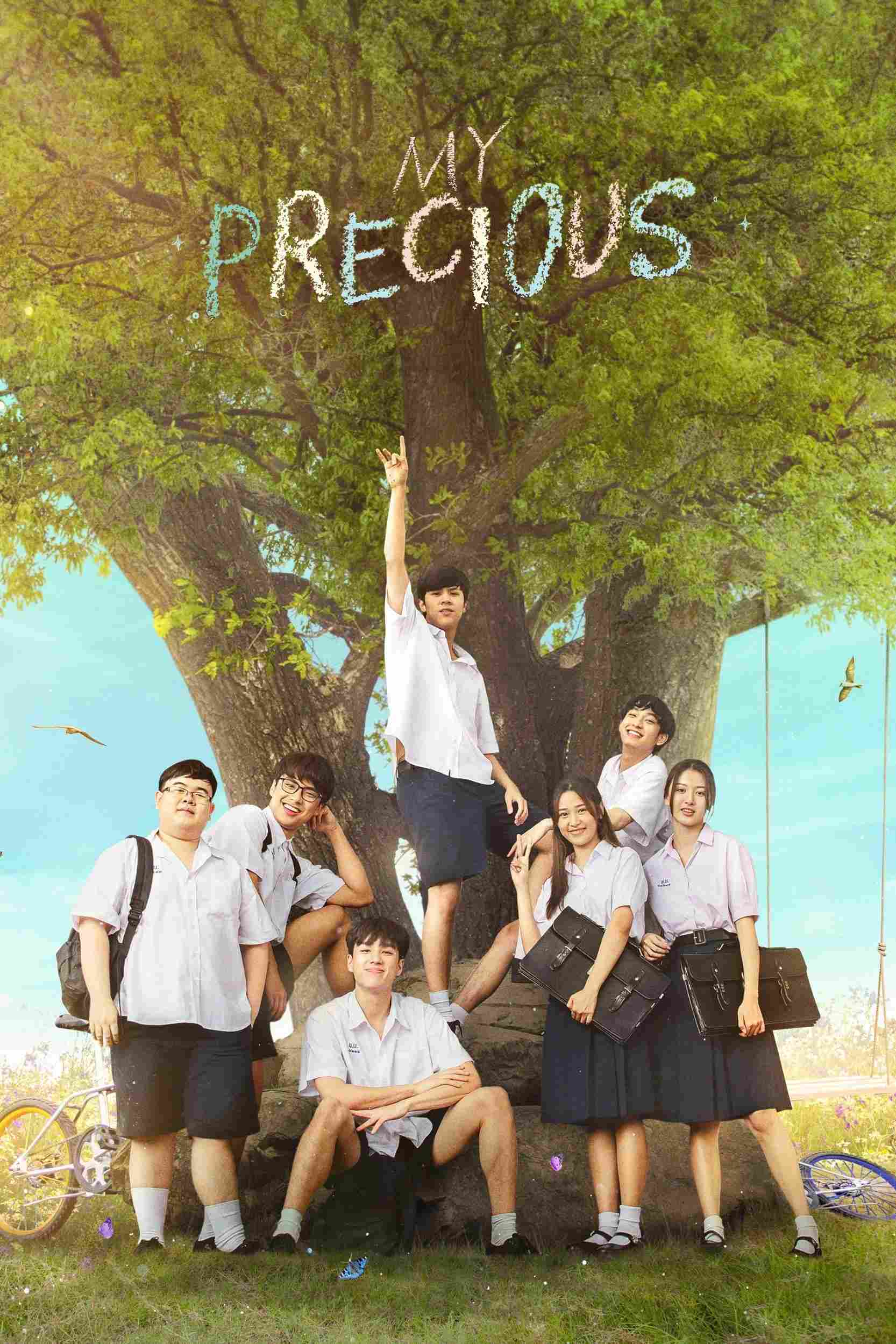 Poster chính thức của phim Phim Tâm Lý, Phim Tình Cảm "Châu báu đời tôi" (My Precious - 2023), với sự tham gia của diễn viên Korapat Kirdpan và Film Rachanun Mahawan.