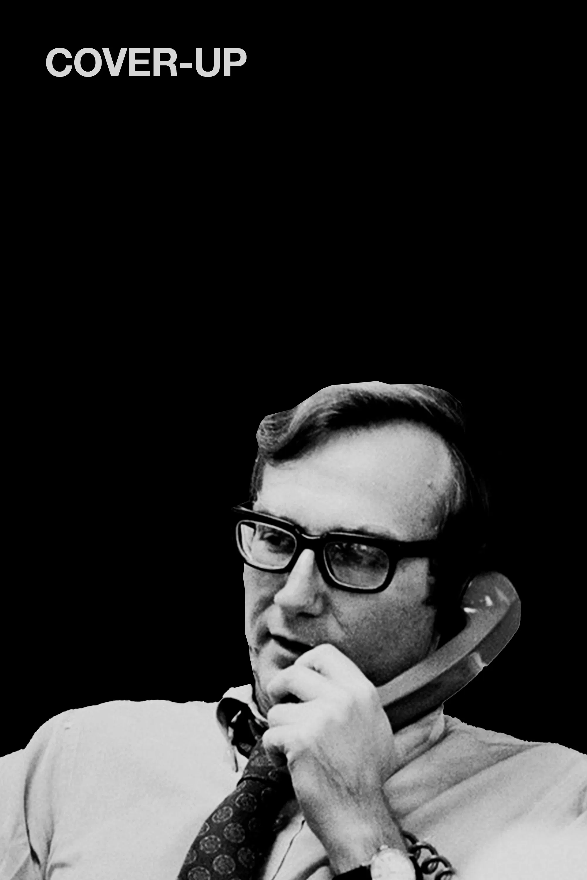 Poster chính thức của phim Phim Tài Liệu "Che Đậy" (Cover-Up - 2025), với sự tham gia của diễn viên Seymour Hersh.