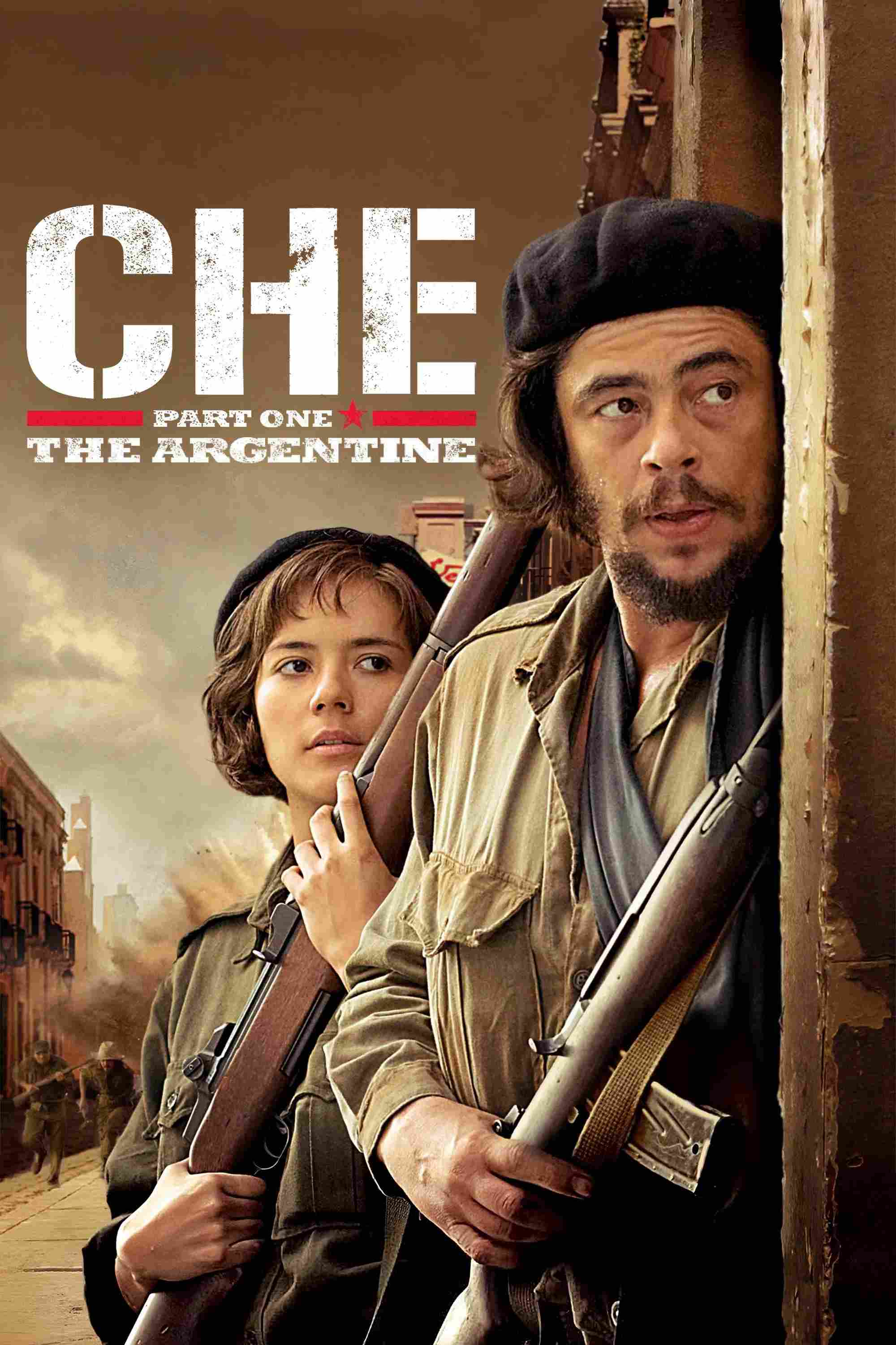 Poster chính thức của phim Phim Tâm Lý, Phim Lịch Sử "Che: Part One" (Che: Part One - 2008), với sự tham gia của diễn viên Benicio del Toro và Demián Bichir.
