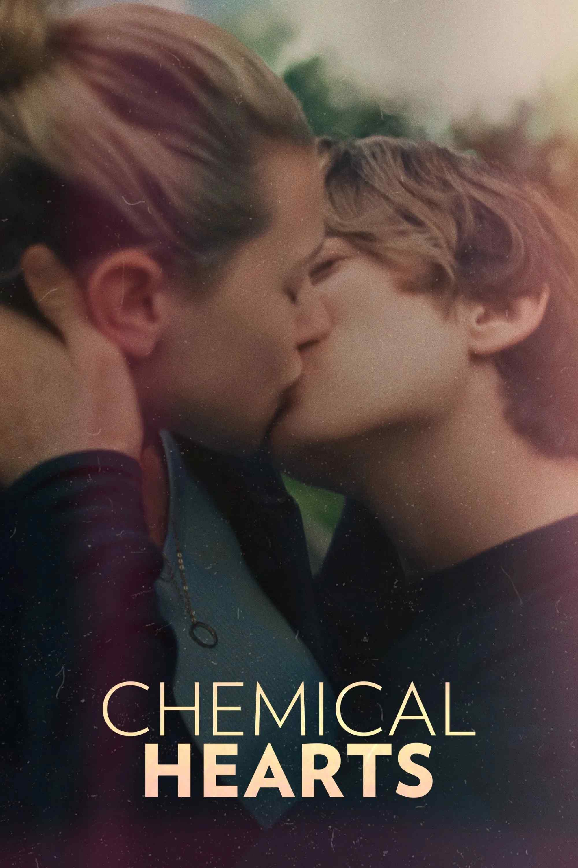 Poster chính thức của phim Phim Tâm Lý, Phim Tình Cảm "Chemical Hearts" (Chemical Hearts - 2020), với sự tham gia của diễn viên Austin Abrams và Lili Reinhart.