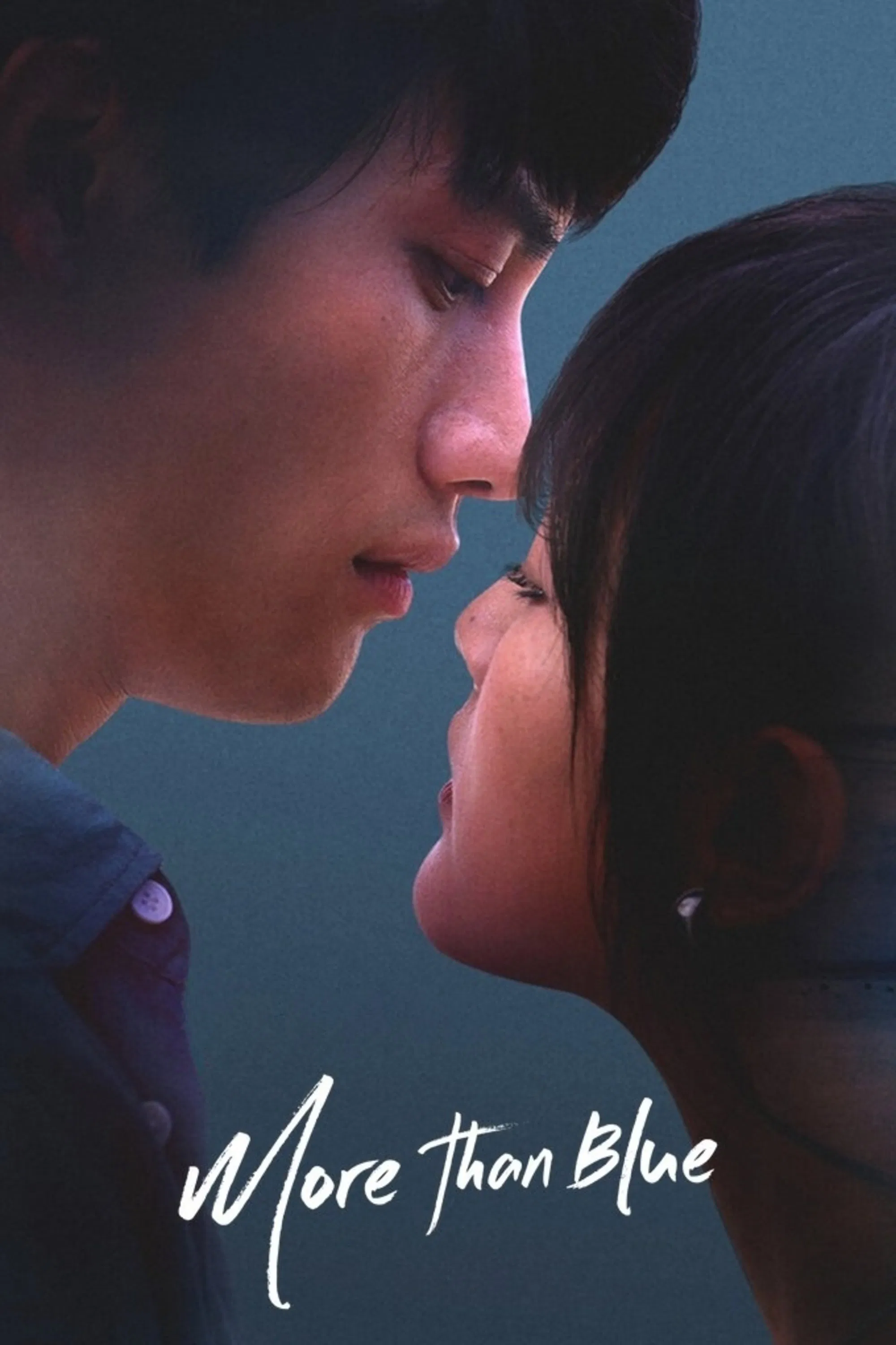 Poster chính thức của phim Phim Tâm Lý "Chỉ Cần Em Hạnh Phúc: Loạt Phim" (More than Blue: The Series - 2021), với sự tham gia của diễn viên Vương Tịnh và Fandy Fan.