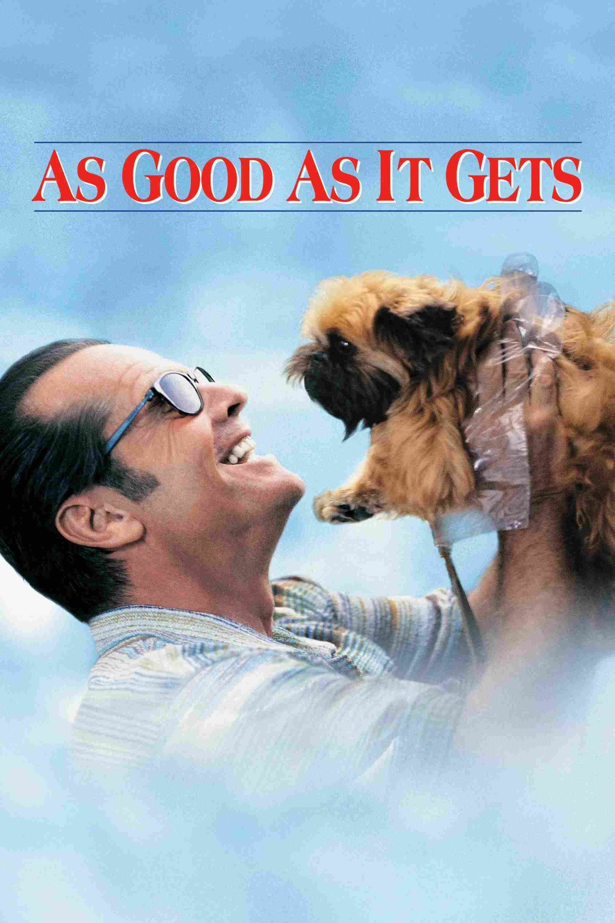 Poster chính thức của phim Phim Tâm Lý, Phim Hài "Chỉ Đến Thế Mà Thôi" (As Good as It Gets - 1997), với sự tham gia của diễn viên Jack Nicholson và Helen Hunt.