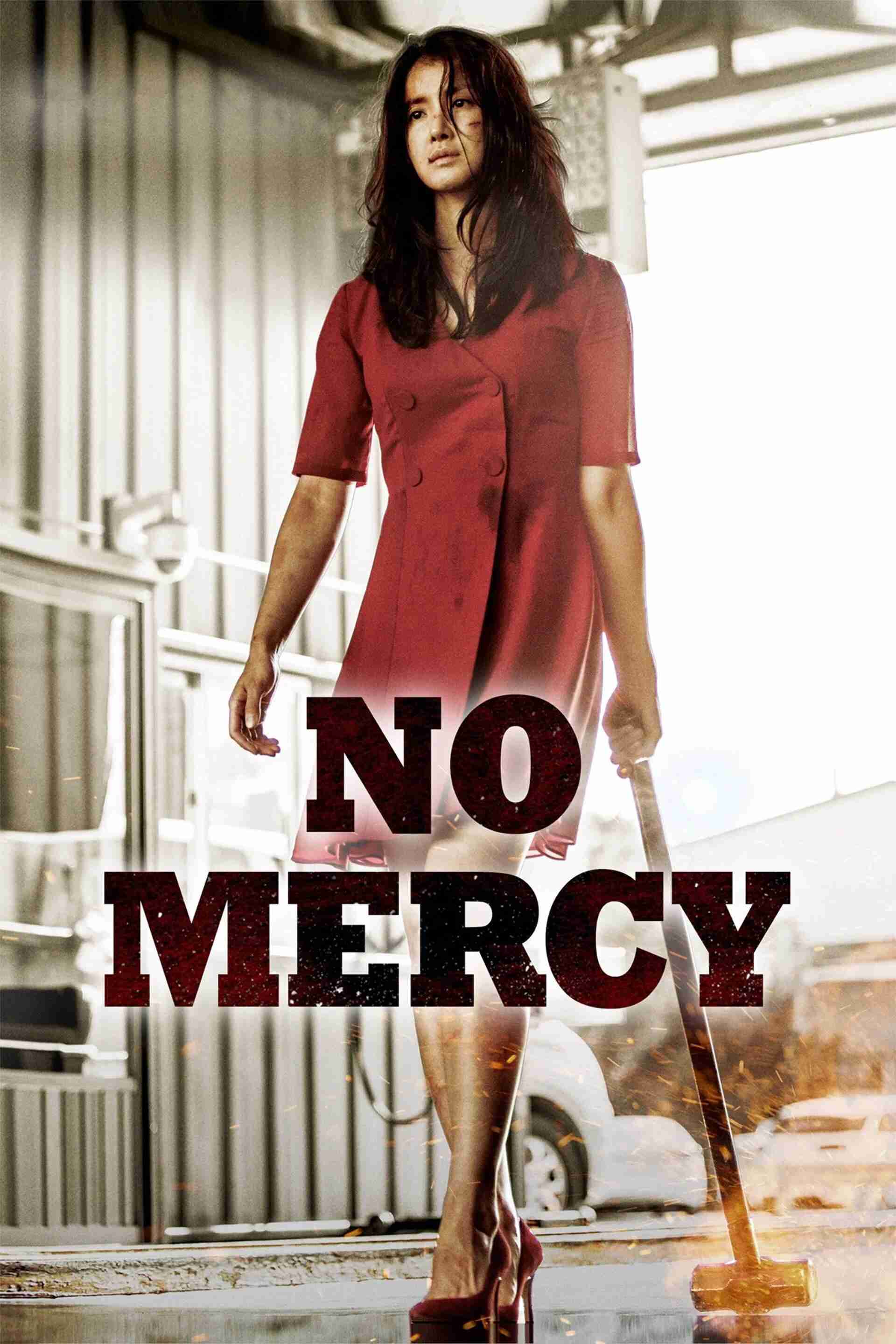 Poster chính thức của phim Phim Hành Động, Phim Tâm Lý "Chị Gái Báo Thù" (No Mercy - 2019), với sự tham gia của diễn viên Lee Si-young và Park Se-wan.