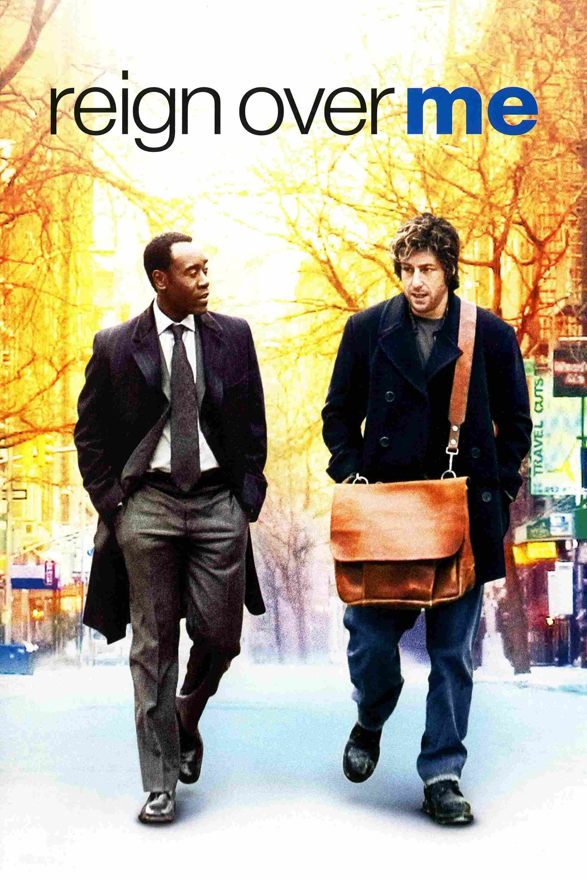 Poster chính thức của phim Phim Tâm Lý "Chỉ Tình Yêu Cứu Được Tình Yêu" (Reign Over Me - 2007), với sự tham gia của diễn viên Adam Sandler và Don Cheadle.