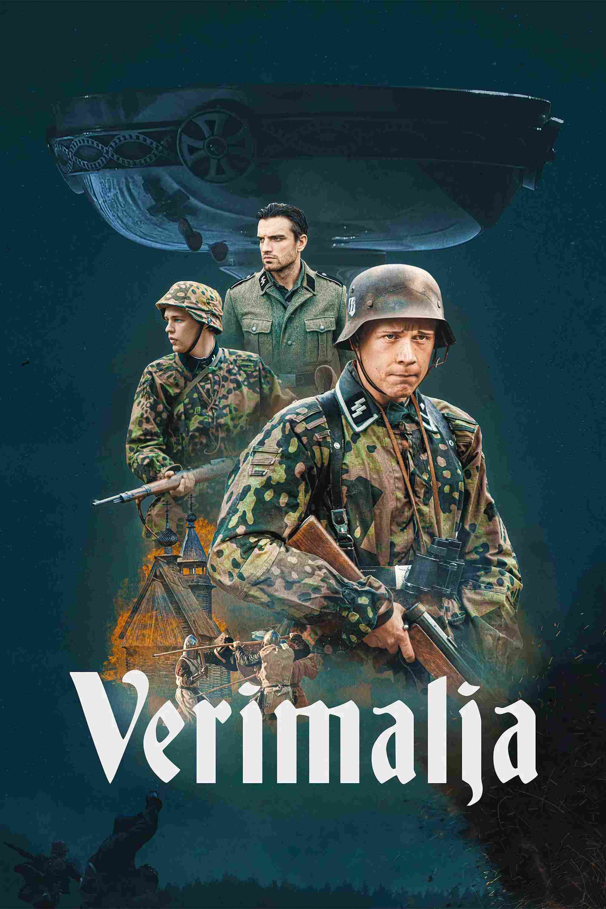 Poster chính thức của phim Phim Chiến Tranh, Phim Hành Động "Chiếc Cốc Máu" (The Chalice of Blood - 2022), với sự tham gia của diễn viên Heikki Häkkä và Jaana Joensuu.
