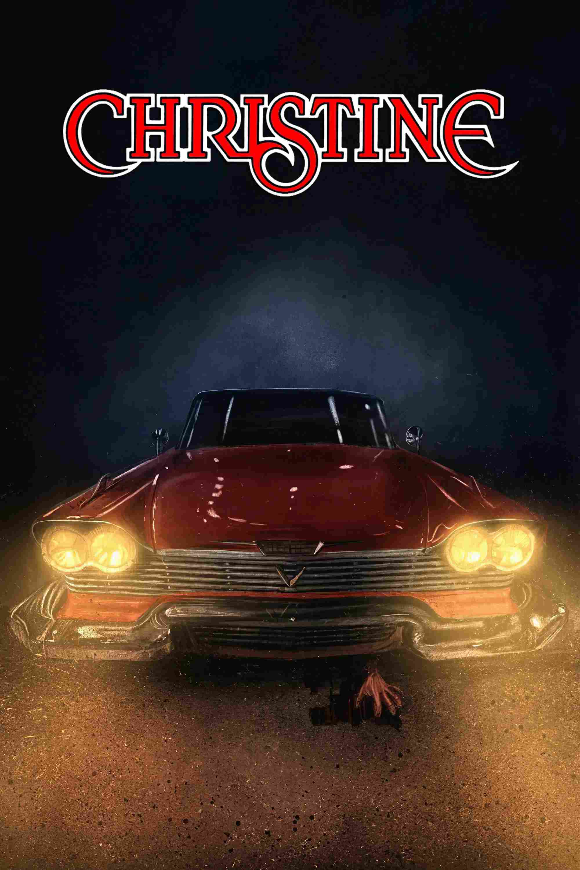 Poster chính thức của phim Phim Kinh Dị "Chiếc Xe Tai Họa" (Christine - 1983), với sự tham gia của diễn viên Keith Gordon và John Stockwell.