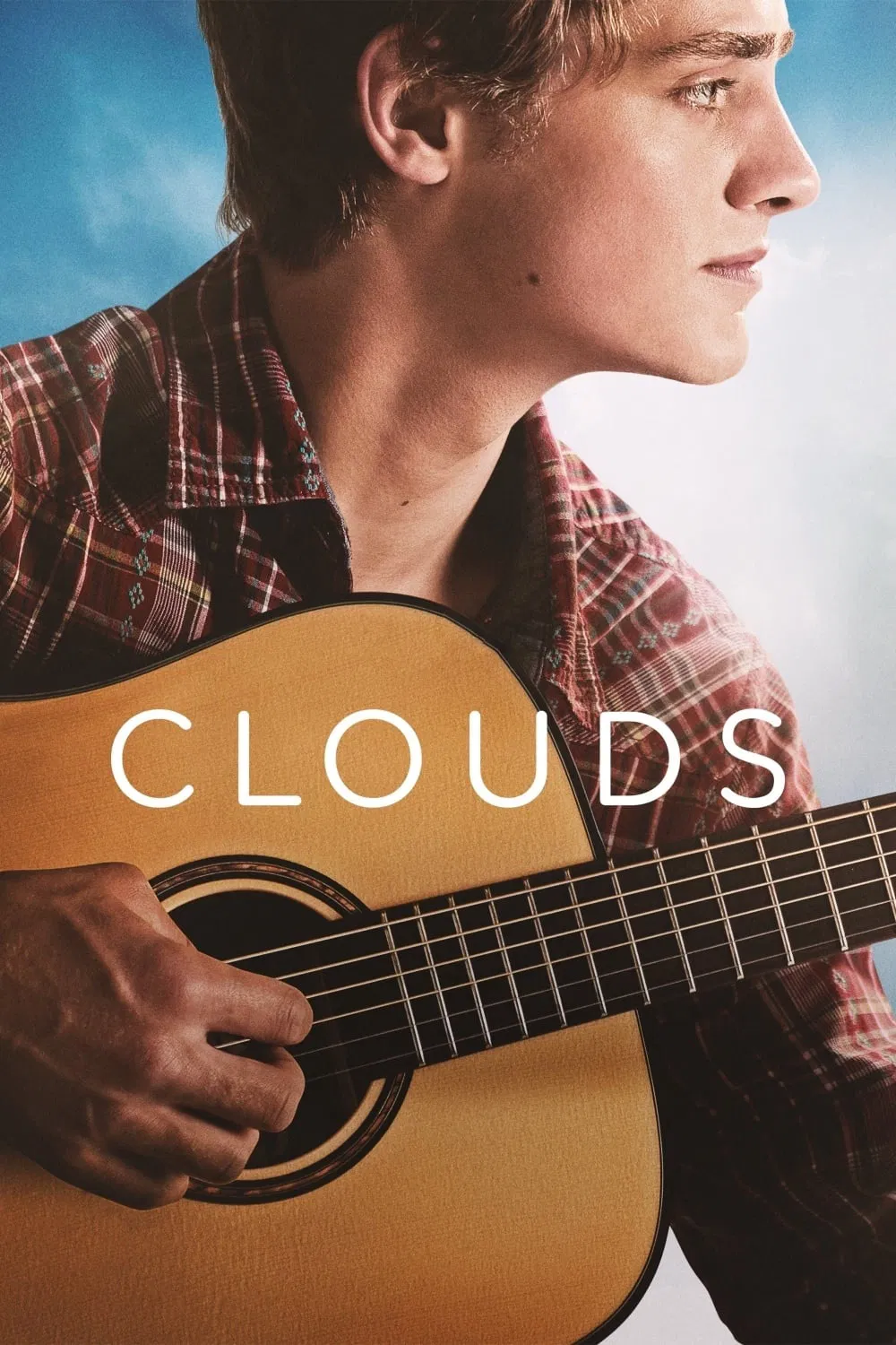 Poster chính thức của phim Phim Ca Nhạc, Phim Tâm Lý "Chiến Binh Của Những Giấc Mơ" (Clouds - 2020), với sự tham gia của diễn viên Fin Argus và Sabrina Carpenter.