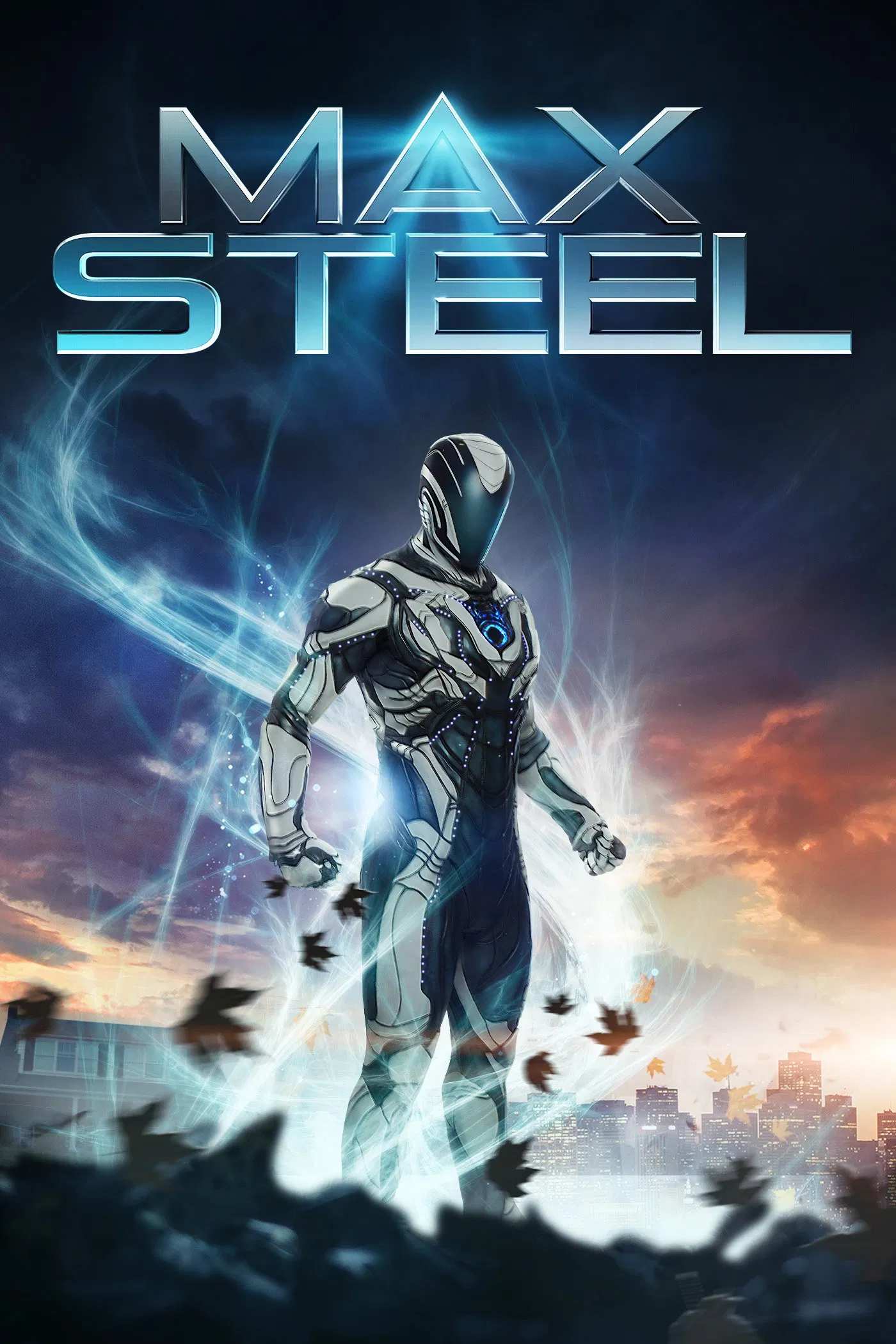 Poster chính thức của phim Phim Hành Động, Phim Phiêu Lưu "Chiến Binh Ngoài Hành Tinh" (Max Steel - 2016), với sự tham gia của diễn viên Ben Winchell và Josh Brener.
