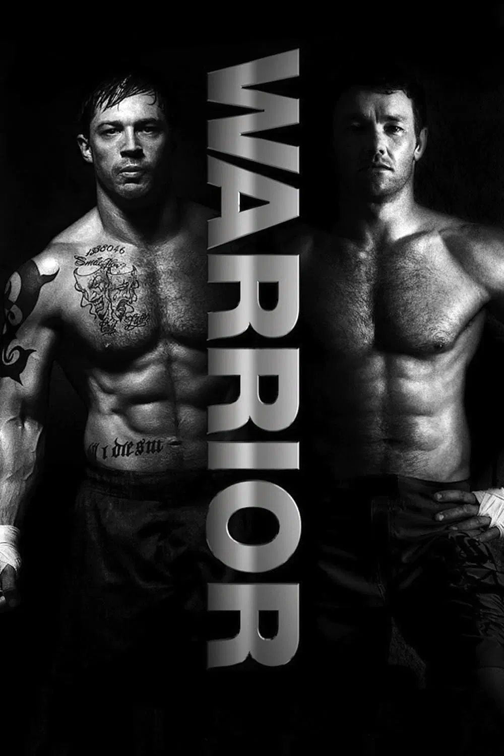 Poster chính thức của phim Phim Tâm Lý, Phim Hành Động "Chiến binh quyền Anh" (Warrior - 2011), với sự tham gia của diễn viên Joel Edgerton và Tom Hardy.