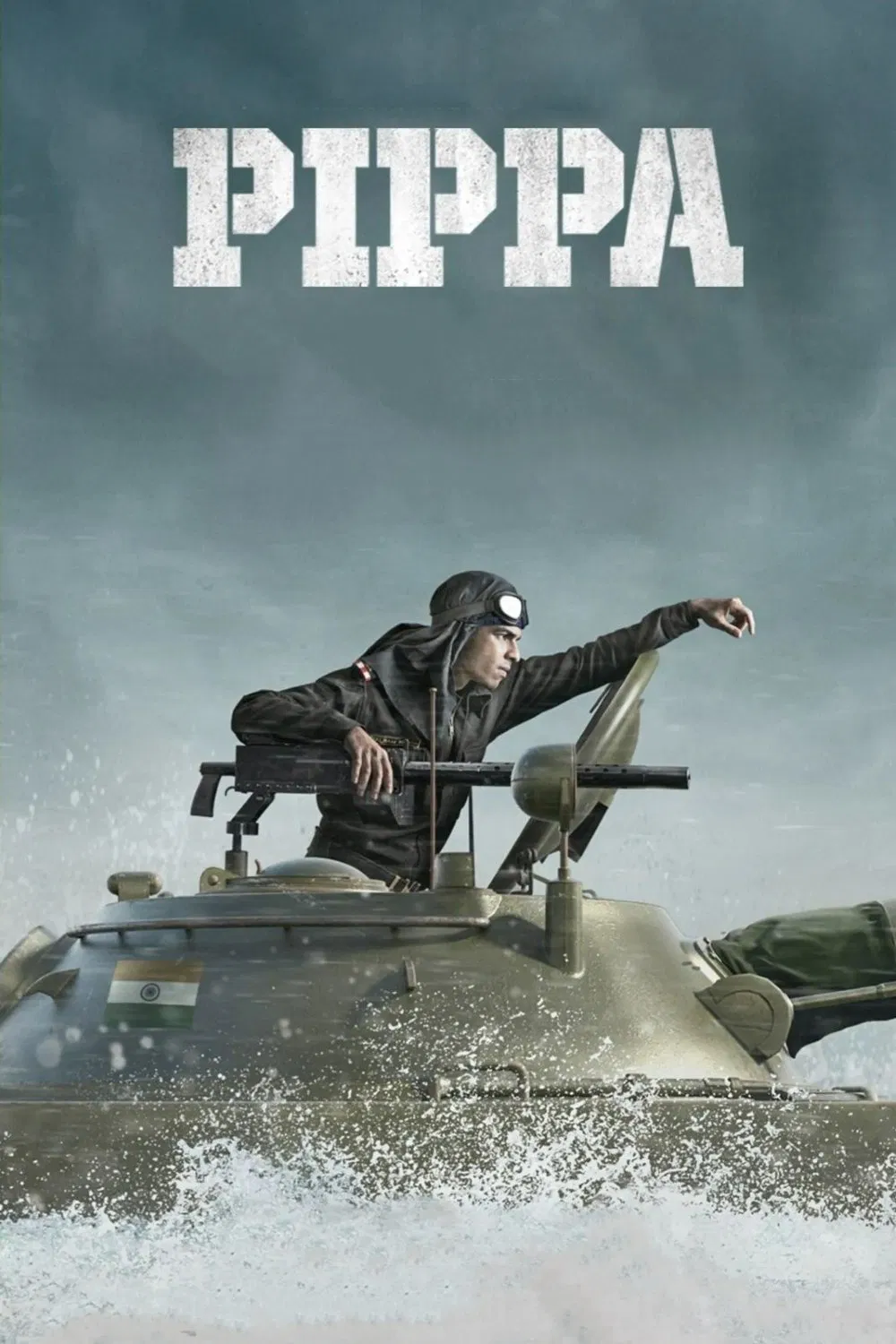 Poster chính thức của phim Phim Chiến Tranh, Phim Tâm Lý "Chiến Đấu" (Pippa - 2023), với sự tham gia của diễn viên Ishaan Khatter và Mrunal Thakur.