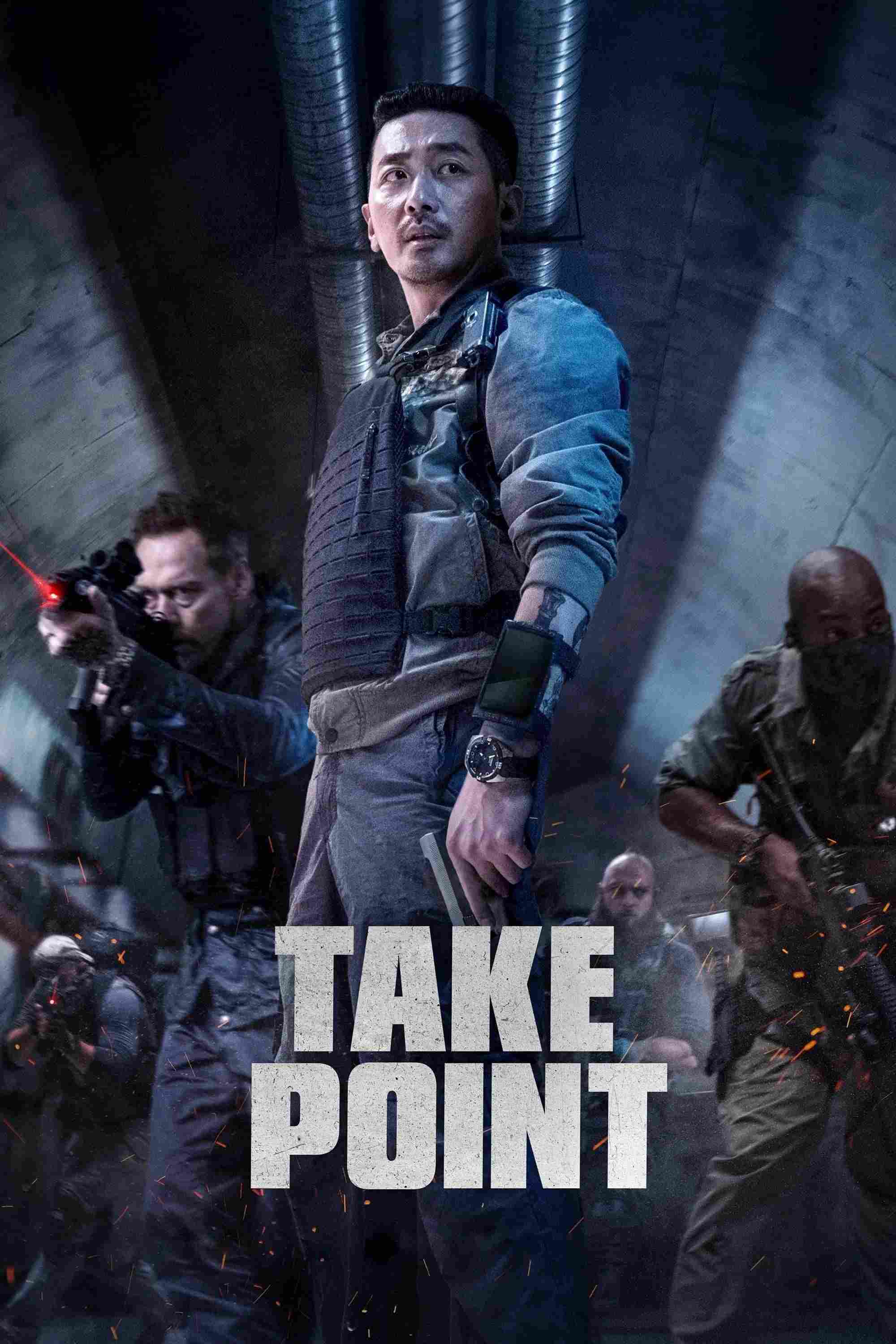 Poster chính thức của phim Phim Hành Động, Phim Giật Gân "Chiến Dịch Ngầm" (Take Point - 2018), với sự tham gia của diễn viên Ha Jung-woo và Lee Sun-kyun.