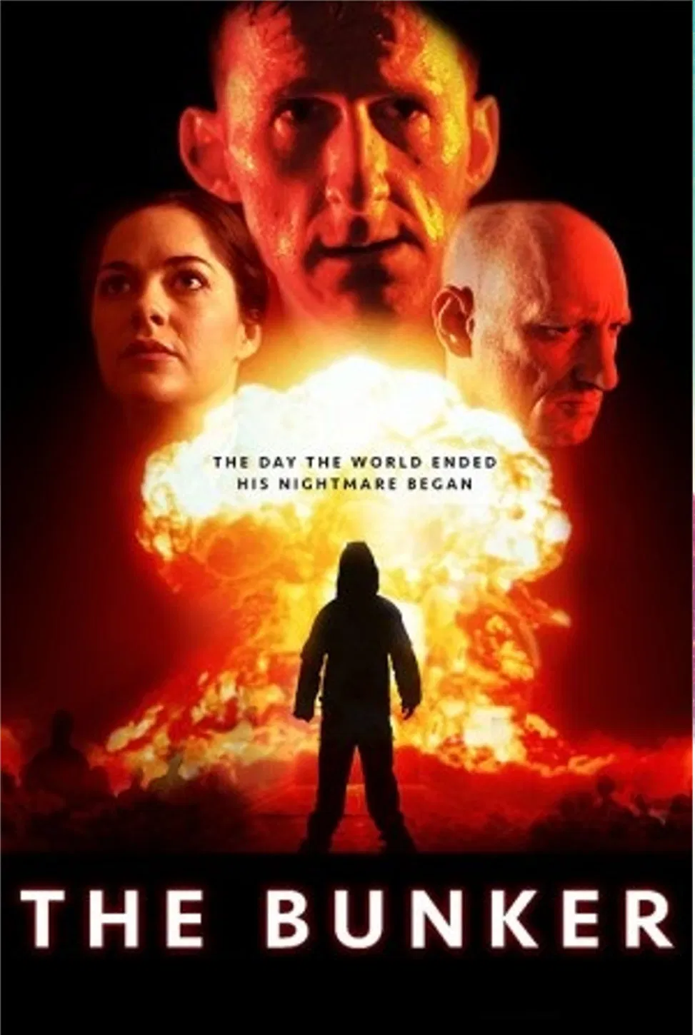 Poster chính thức của phim Phim Kinh Dị, Phim Giật Gân "Chiến Dịch Ngầm" (The Bunker - 2016), với sự tham gia của diễn viên Adam Brown và Sarah Greene.