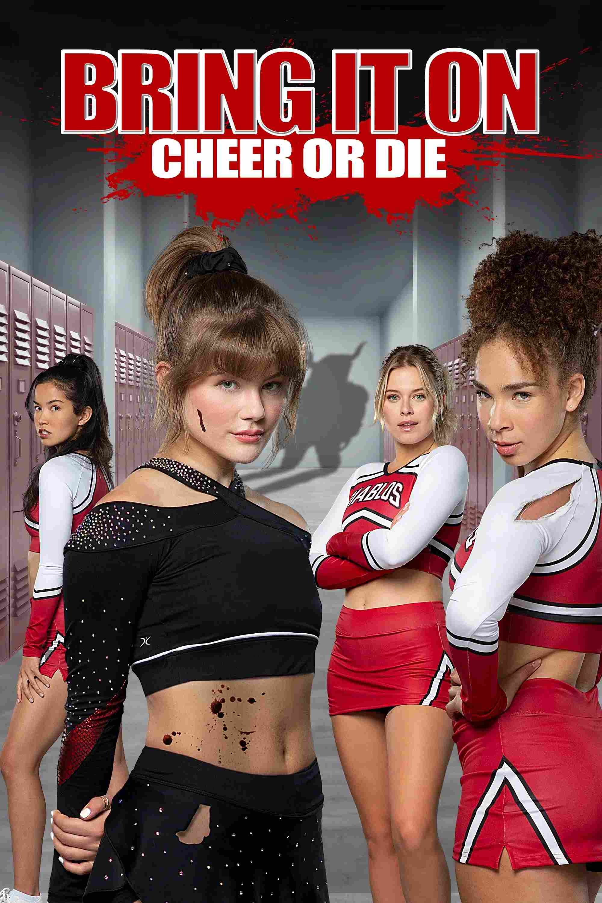 Poster chính thức của phim Phim Giật Gân, Phim Kinh Dị "Chiến Luôn Nào: Cổ Vũ Hoặc Chết" (Bring It On: Cheer Or Die - 2022), với sự tham gia của diễn viên Kerri Medders và Tiera Skovbye.