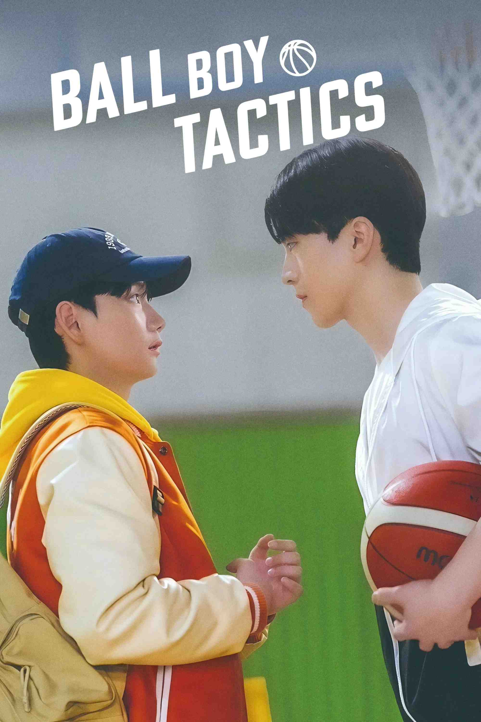 Poster chính thức của phim Phim Tâm Lý "Chiến Thuật Bé Tròn" (Ball Boy Tactics - 2025), với sự tham gia của diễn viên Choi Jae-hyeok và Yeom Min-hyeok.