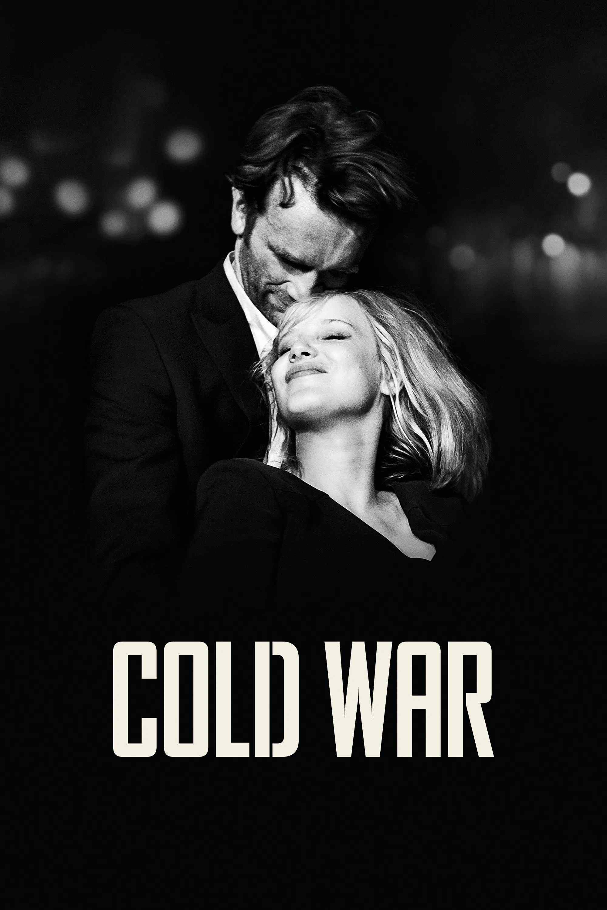 Poster chính thức của phim Phim Tình Cảm, Phim Ca Nhạc "Chiến Tranh Lạnh" (Cold War - 2018), với sự tham gia của diễn viên Joanna Kulig và Tomasz Kot.
