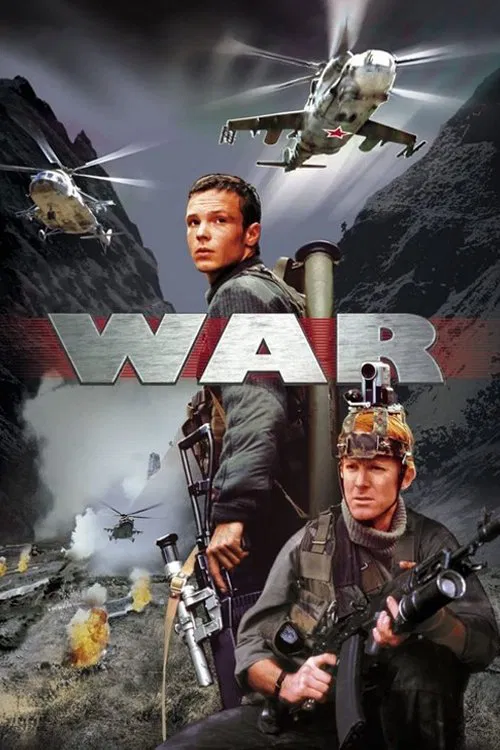 Poster chính thức của phim Phim Chiến Tranh, Phim Tâm Lý "Chiến Tranh" (War - 2002), với sự tham gia của diễn viên Aleksey Chadov và Ian Kelly.
