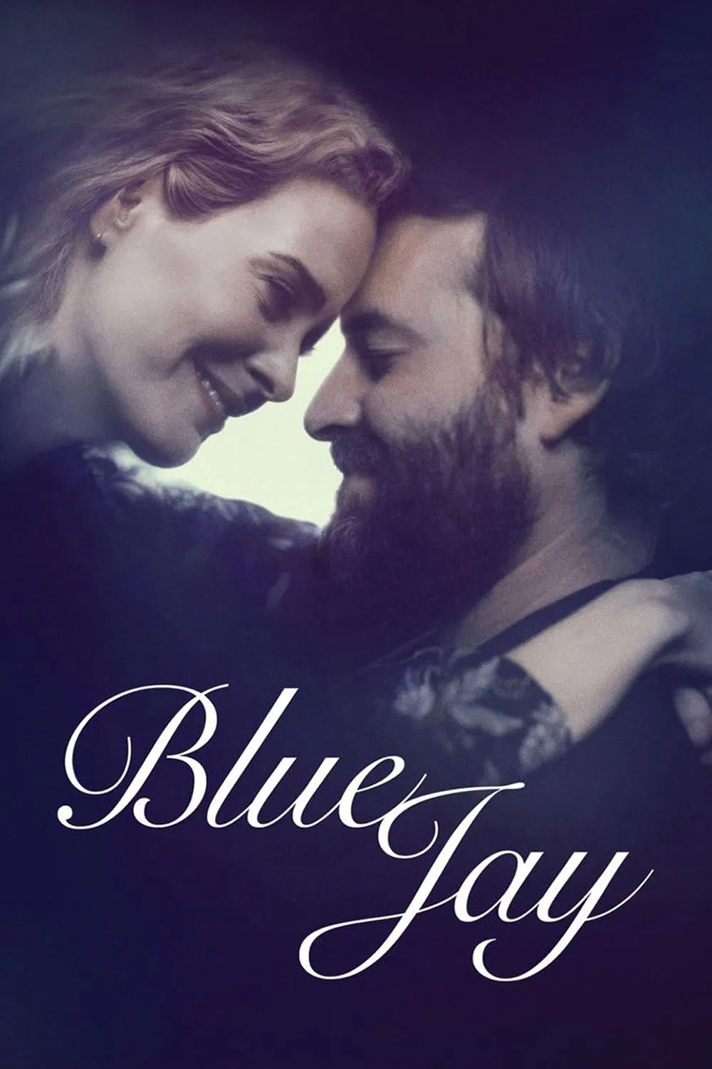 Poster chính thức của phim Phim Tâm Lý, Phim Tình Cảm "Chim Giẻ Xanh" (Blue Jay - 2016), với sự tham gia của diễn viên Mark Duplass và Sarah Paulson.