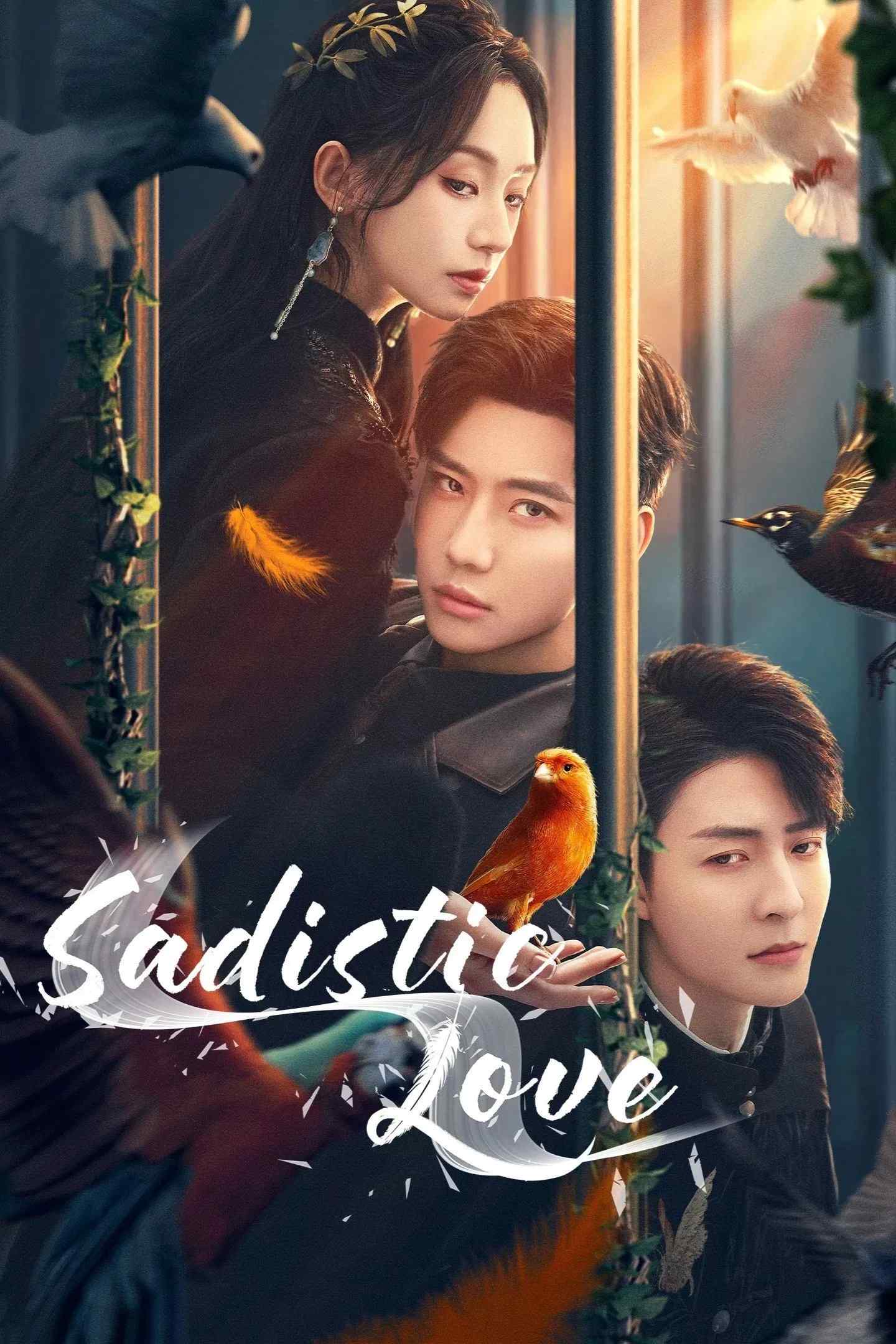 Poster chính thức của phim Phim Tâm Lý "Chim Sẻ Trong Lòng Bàn Tay" (Sadistic Love - 2025), với sự tham gia của diễn viên Đại Cao Chính và Quản Nhạc.