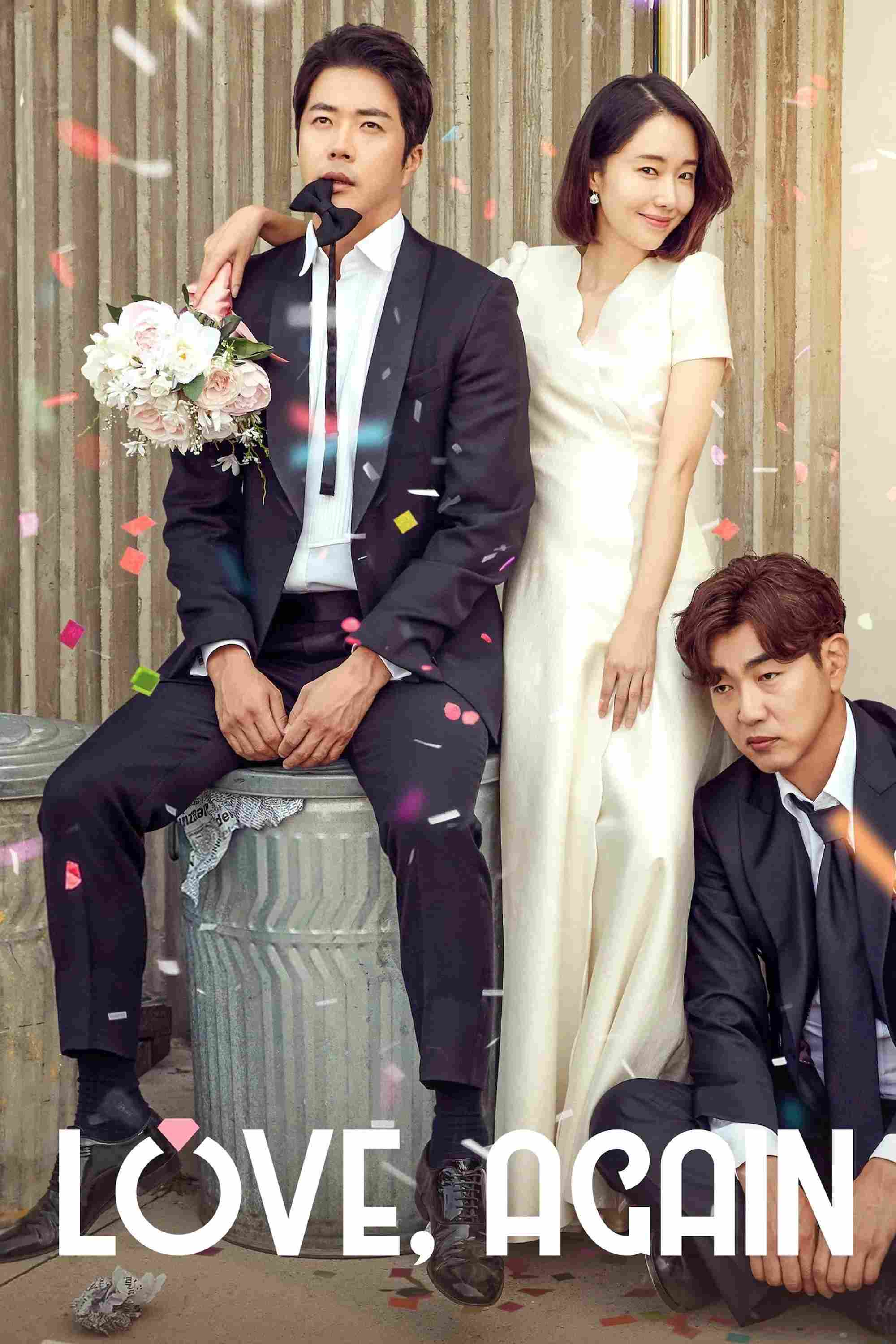 Poster chính thức của phim Phim Tình Cảm, Phim Hài "Chồng Cũ, Tình Mới" (Love, Again - 2019), với sự tham gia của diễn viên Kwon Sang-woo và Lee Jung-hyun.