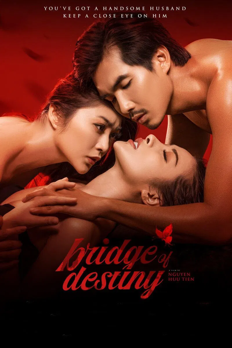 Poster chính thức của phim Phim Tâm Lý "Chồng Người Ta" (Bridge of Destiny - 2020), với sự tham gia của diễn viên YaYa Trương Nhi và Trần Ngọc Vàng.