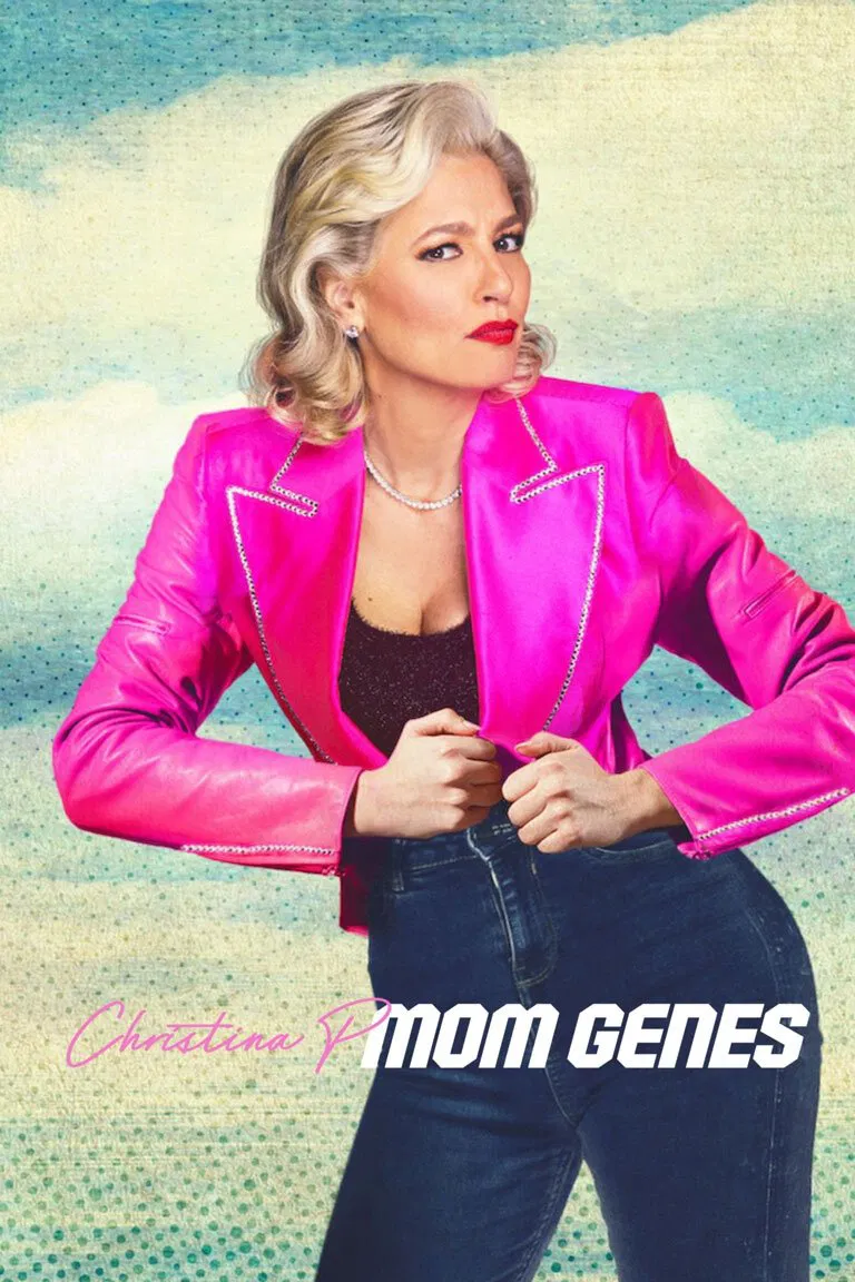 Poster chính thức của phim Phim Hài, Phim Tài Liệu "Christina P: Gen Của Mẹ" (Christina P: Mom Genes - 2022), với sự tham gia của diễn viên Christina Pazsitzky.