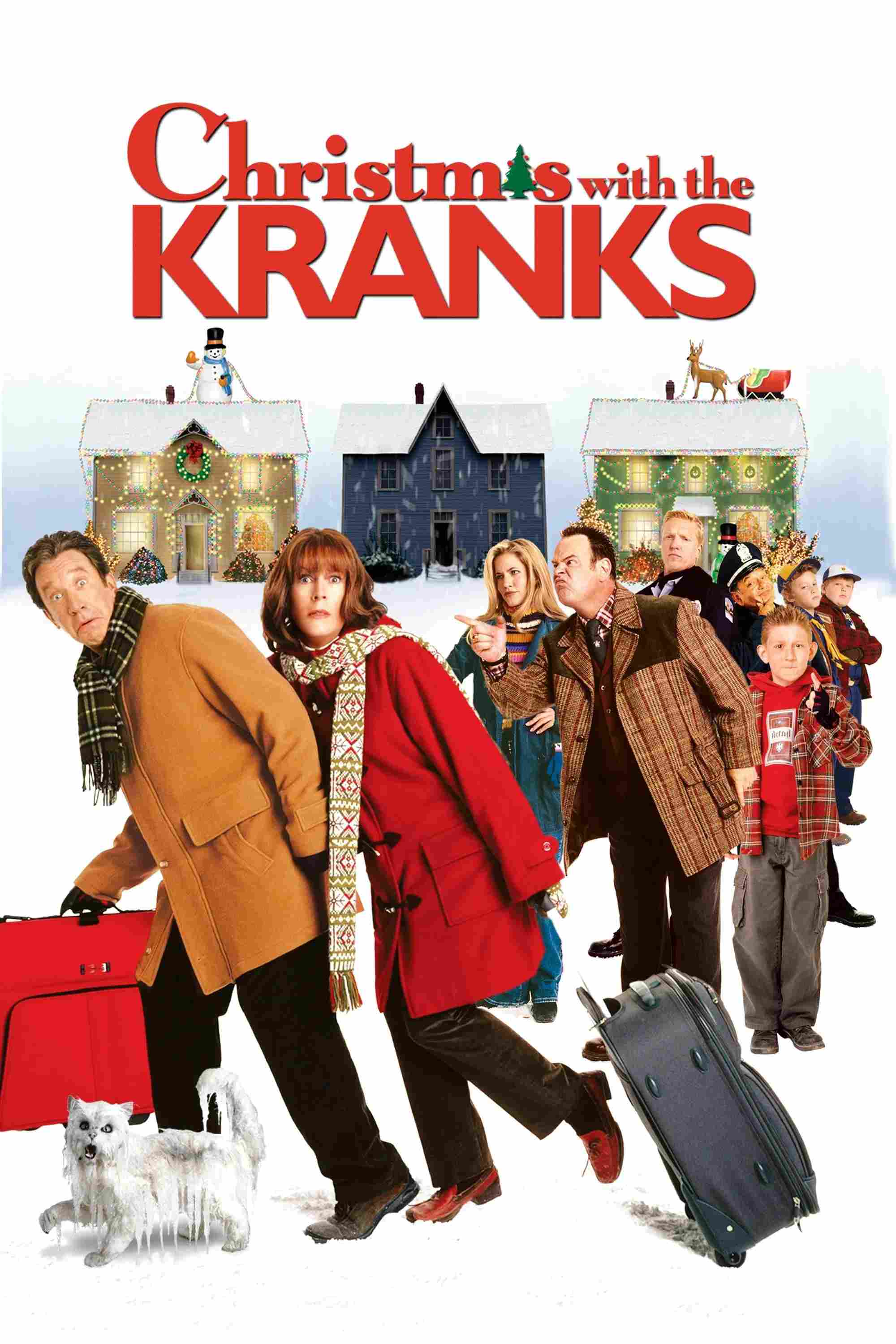 Poster chính thức của phim Phim Hài, Phim Gia Đình "Christmas with the Kranks" (Christmas with the Kranks - 2004), với sự tham gia của diễn viên Tim Allen và Jamie Lee Curtis.