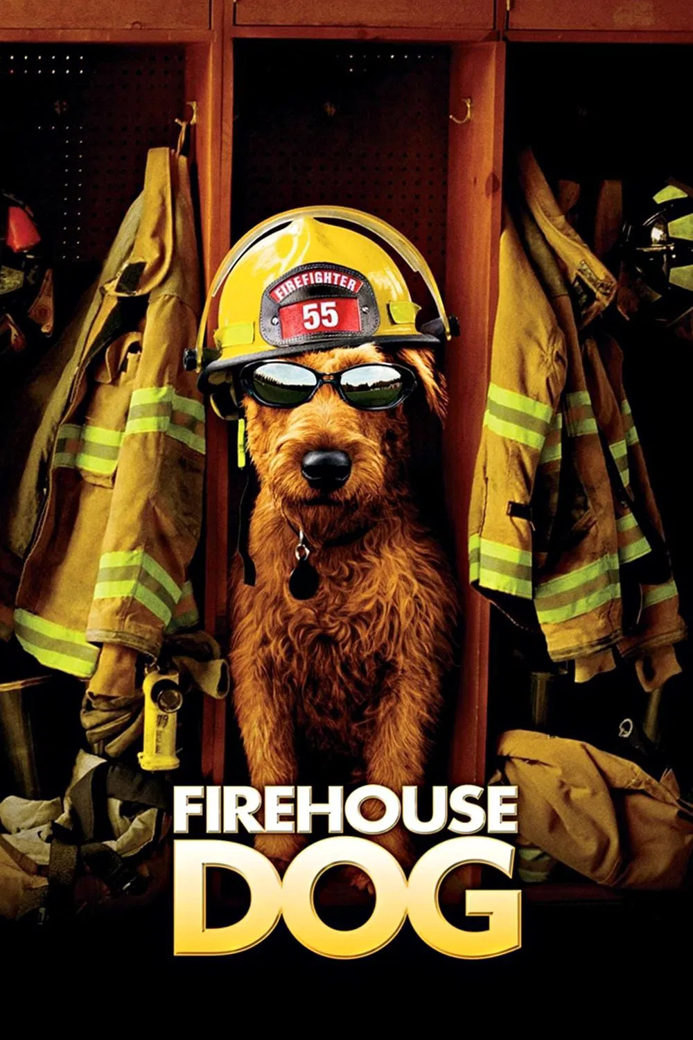 Poster chính thức của phim Phim Gia Đình, Phim Hài "Chú Chó Cứu Hỏa" (Firehouse Dog - 2007), với sự tham gia của diễn viên Josh Hutcherson và Bruce Greenwood.