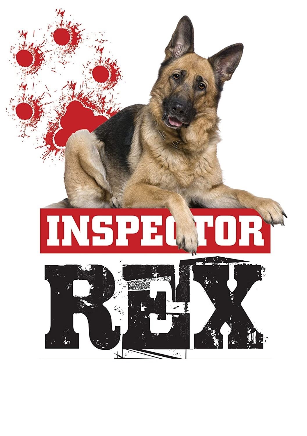 Poster chính thức của phim Phim Hình Sự, Phim Bí Ẩn "Chú Chó Thám Tử Rex" (Inspector Rex - 1994), với sự tham gia của diễn viên Alexander Pschill và Elke Winkens.