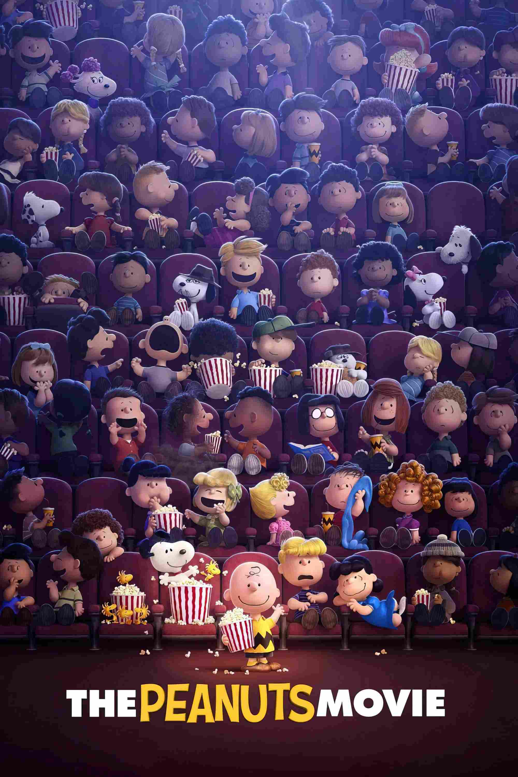 Poster chính thức của phim Phim Hài, Phim Hoạt Hình "Chú Cún Snoopy" (The Peanuts Movie - 2015), với sự tham gia của diễn viên Noah Schnapp và Bill Melendez.