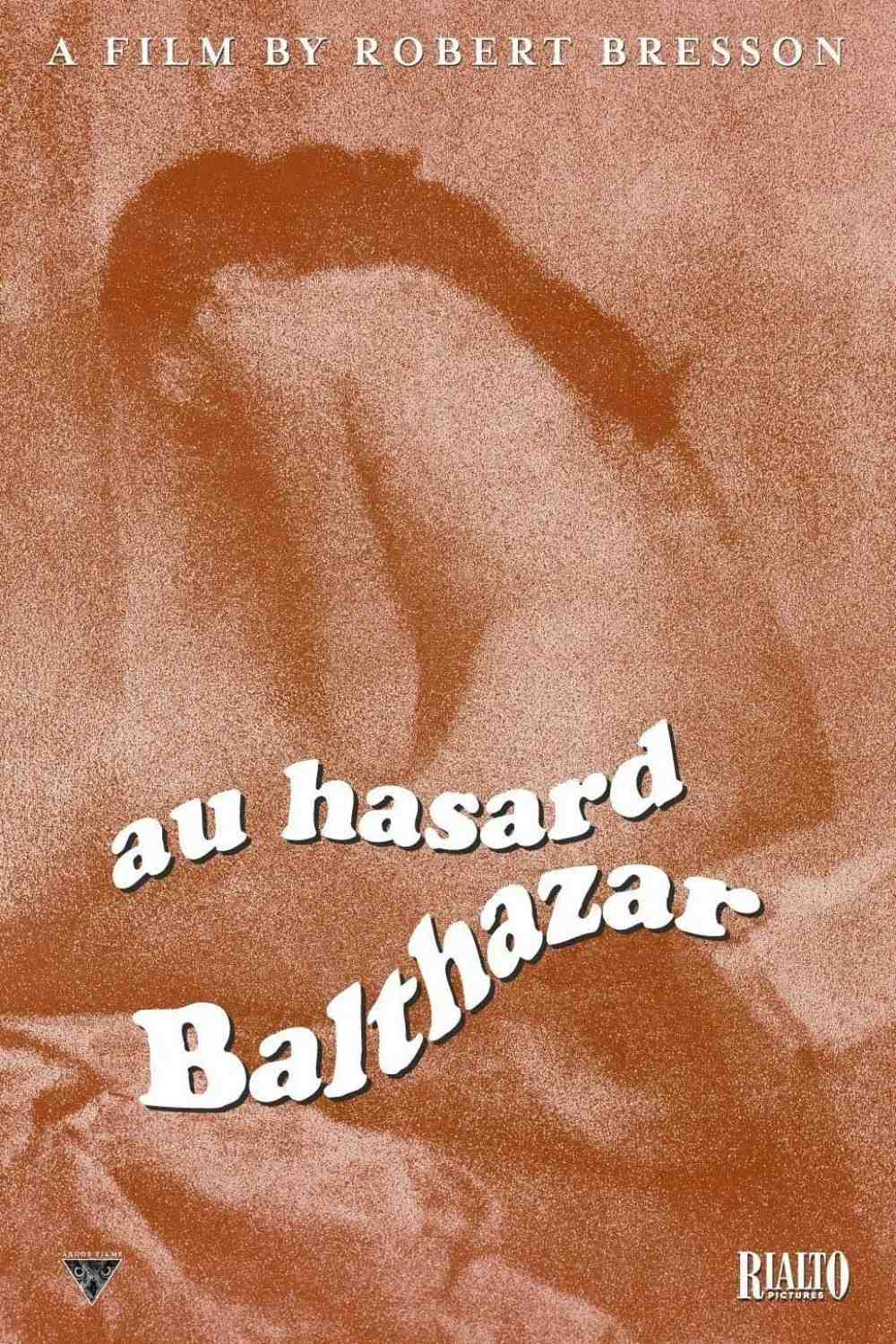 Poster chính thức của phim Phim Tâm Lý "Chú Lừa Balthazar" (Au Hasard Balthazar - 1966), với sự tham gia của diễn viên Anne Wiazemsky.