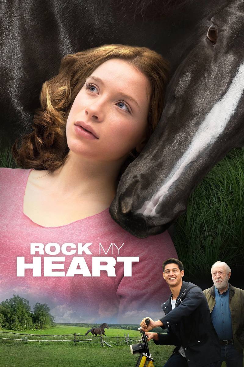 Poster chính thức của phim Phim Phiêu Lưu, Phim Tâm Lý "Chú Ngựa Trong Trái Tim Tôi" (Rock My Heart - 2017), với sự tham gia của diễn viên Lena Klenke và Dieter Hallervorden.