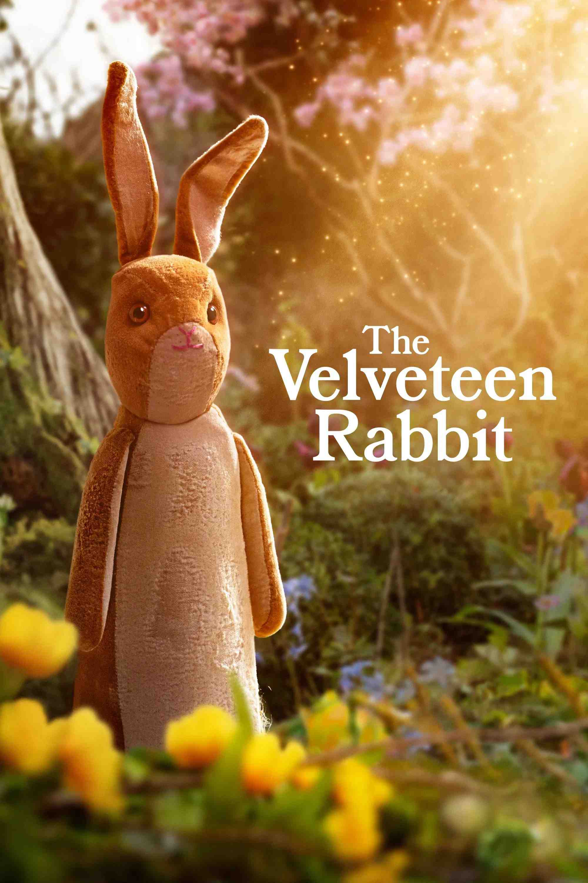 Poster chính thức của phim Phim Hoạt Hình, Phim Gia Đình "Chú Thỏ Nhung" (The Velveteen Rabbit - 2023), với sự tham gia của diễn viên Phoenix Laroche và Alex Lawther.