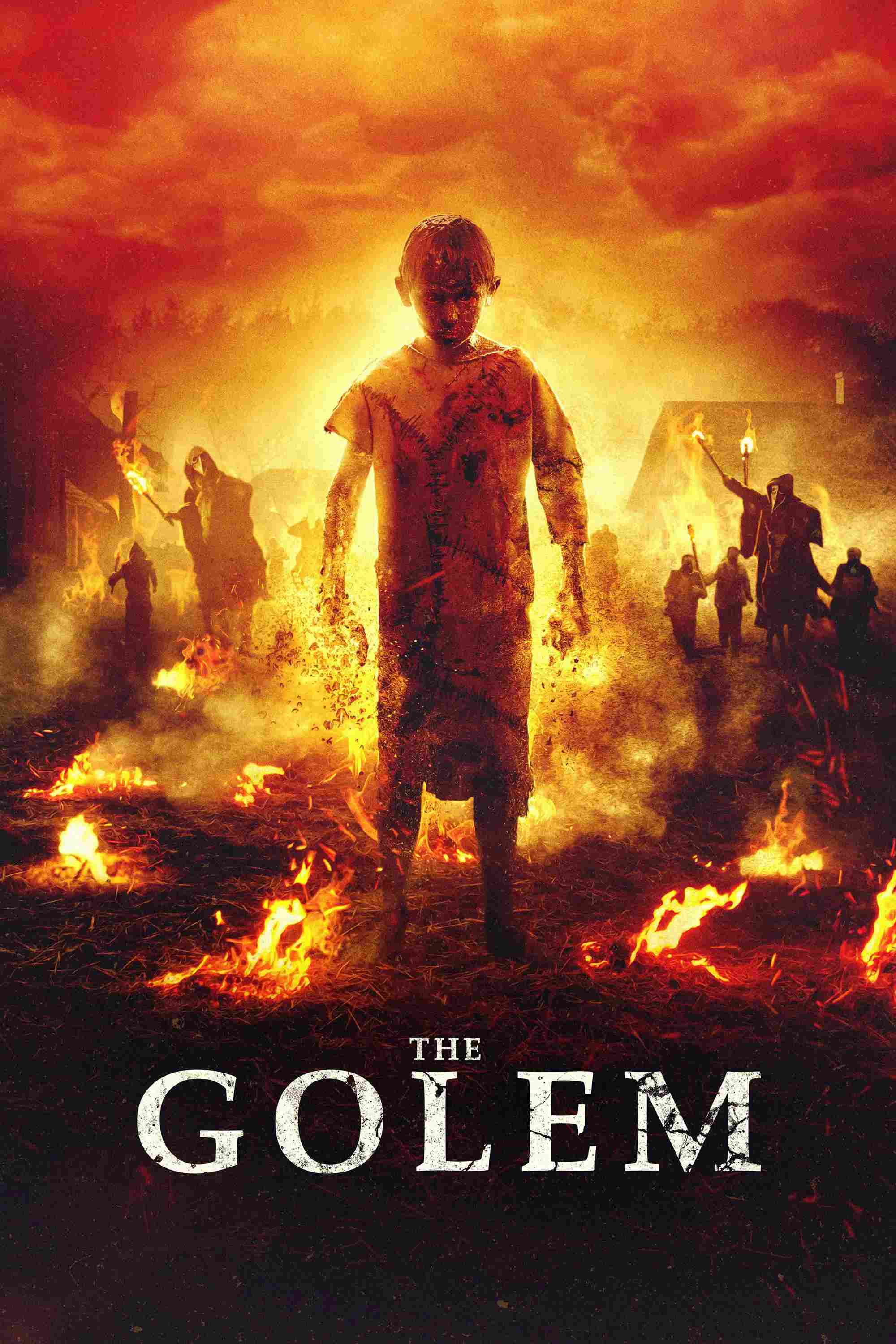 Poster chính thức của phim Phim Kinh Dị, Phim Tâm Lý "Chúa Quỷ" (The Golem - 2018), với sự tham gia của diễn viên Hani Furstenberg và Ishai Golan.