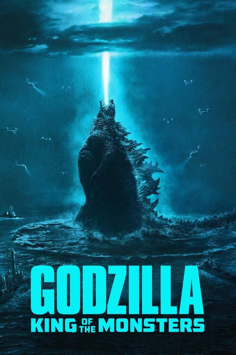 Poster chính thức của phim Phim Viễn Tưởng, Phim Hành Động "Chúa Tể Godzilla: Đế Vương Bất Tử" (Godzilla: King of the Monsters - 2019), với sự tham gia của diễn viên Kyle Chandler và Vera Farmiga.