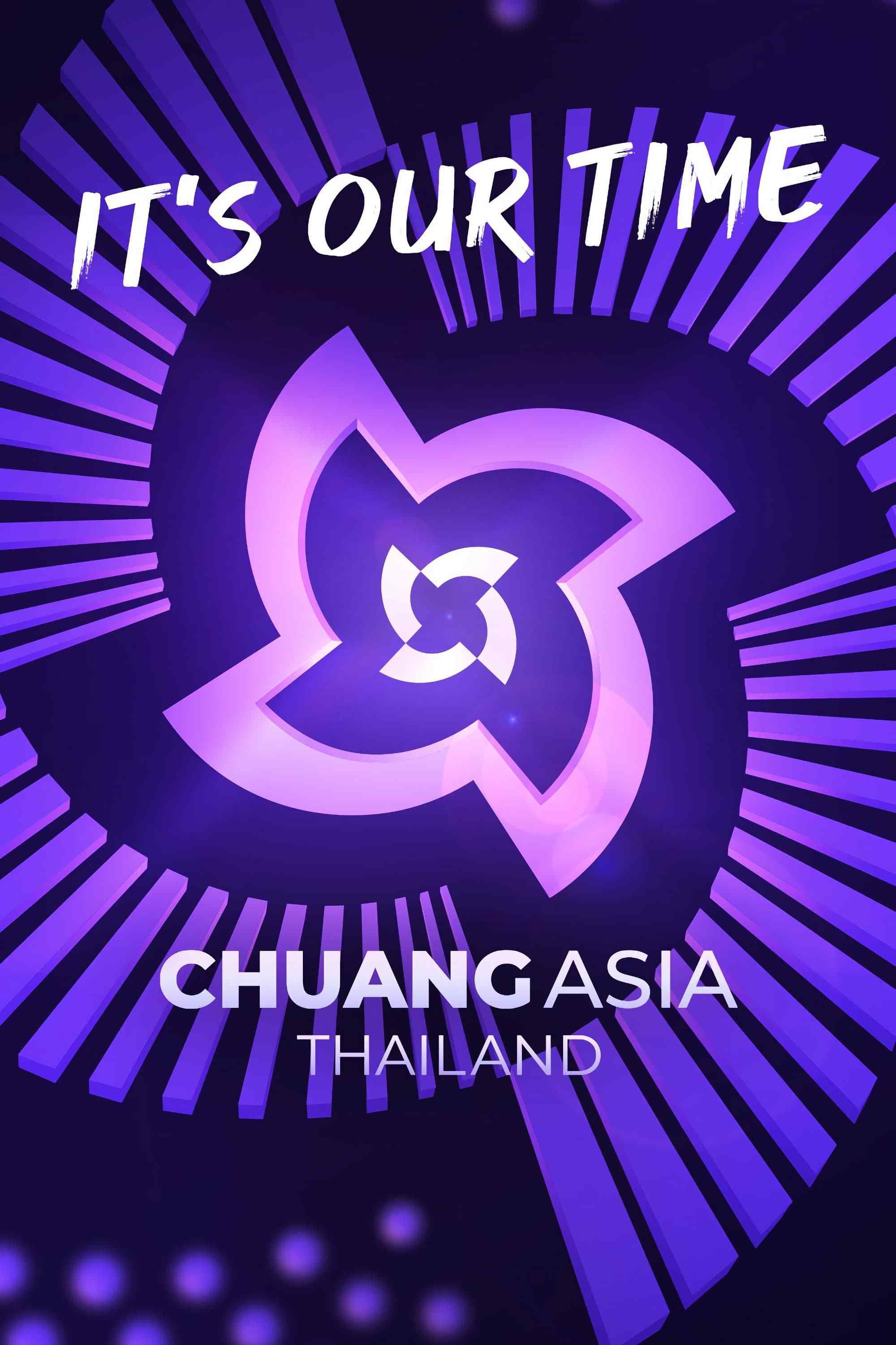 Poster chính thức của phim Truyền Hình Thực Tế "CHUANG ASIA (Phần 1)" (CHUANG ASIA - 2024), với sự tham gia của diễn viên Kōshin Komatsu và Omar.